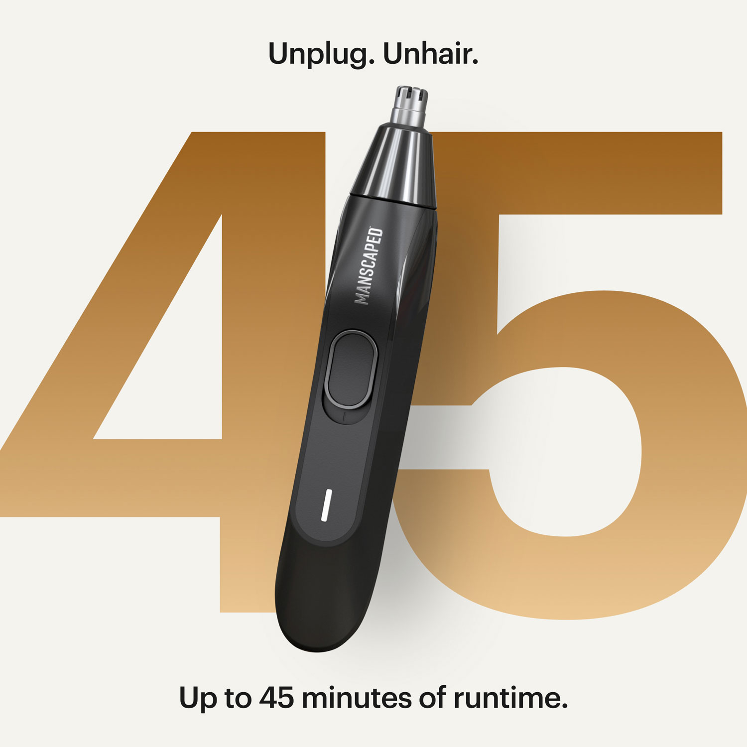 Manscaped Weed Whacker 2.0 Electric Nose & Ear Hair Trimmer