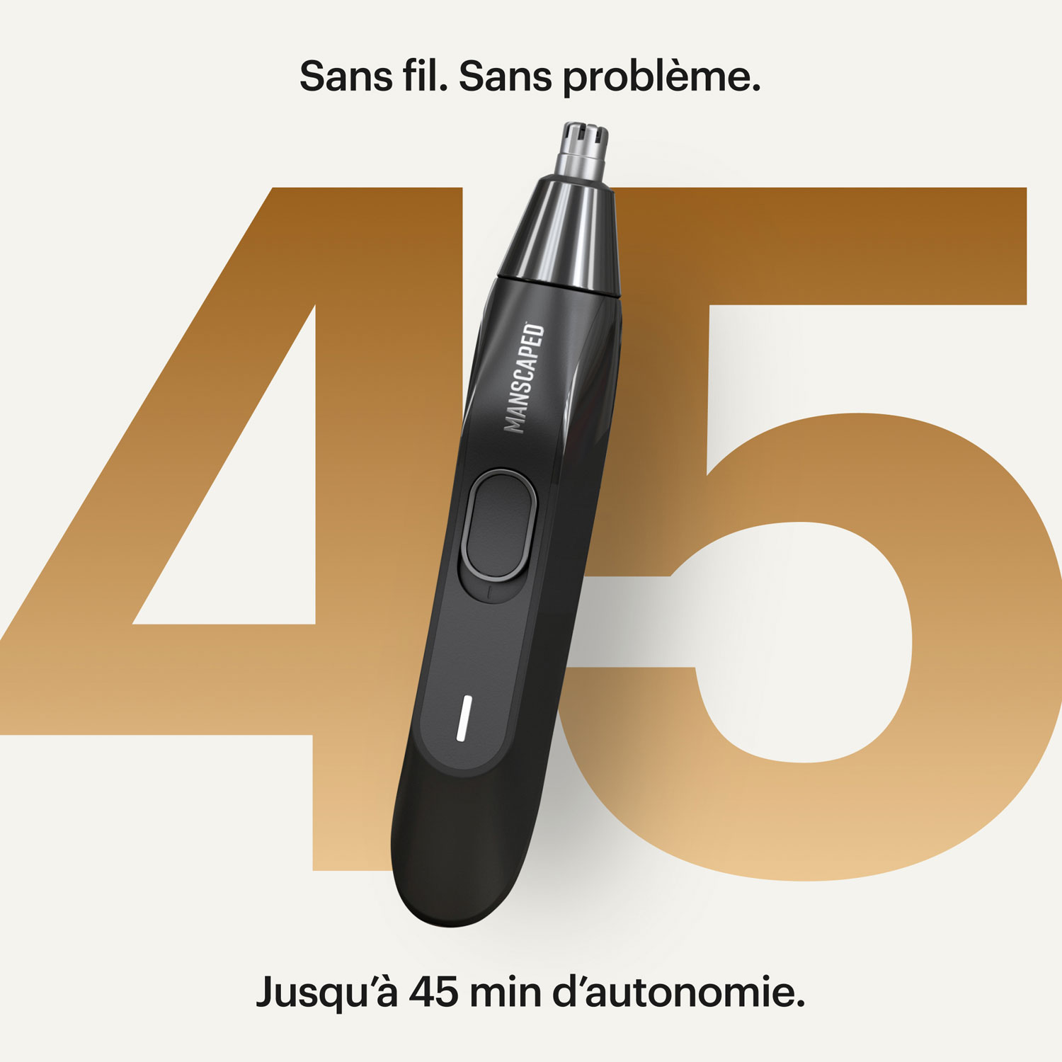 Manscaped Weed Whacker 2.0 Electric Nose & Ear Hair Trimmer