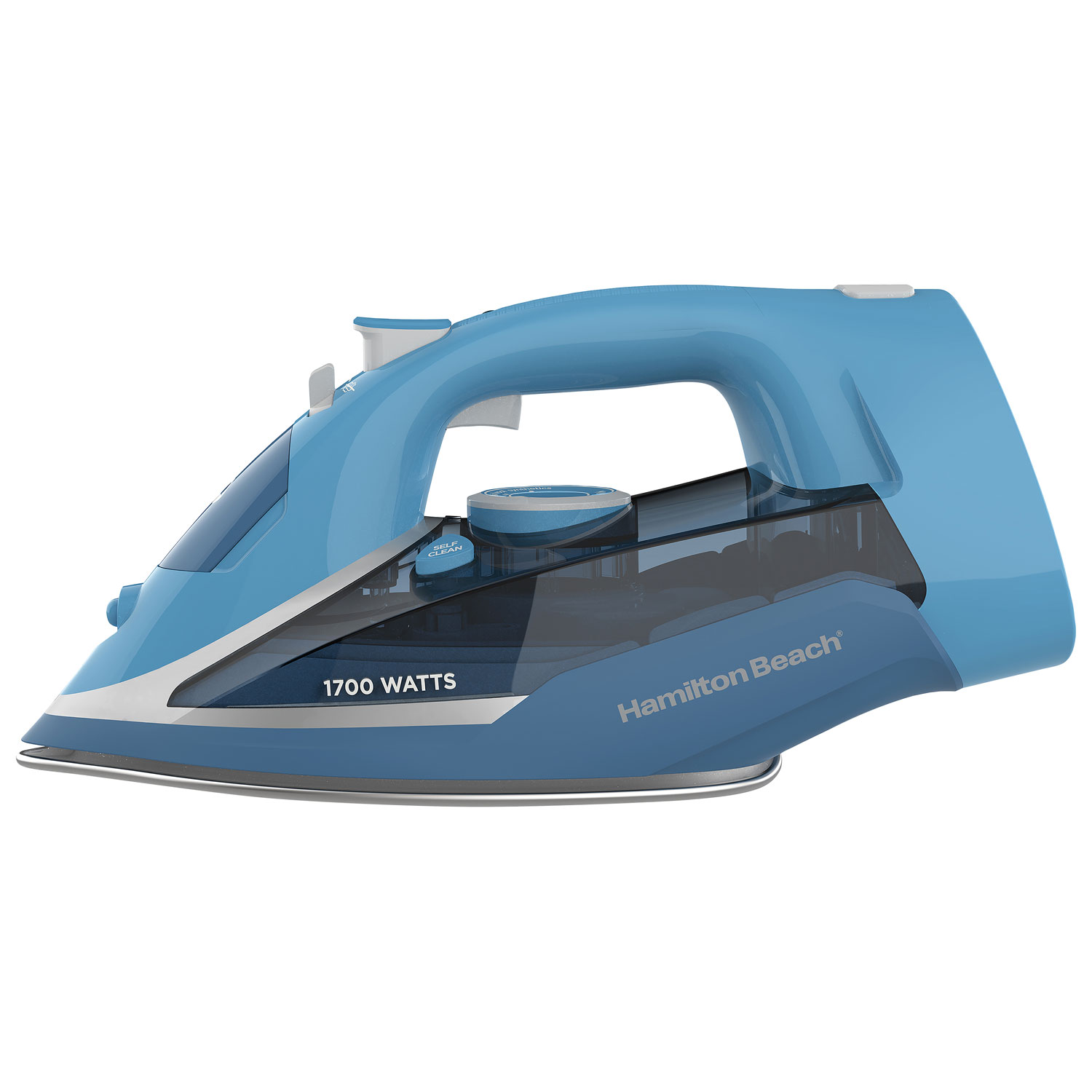 Hamilton Beach 1700W Retractable Cord Steam Iron - Stainless Steel