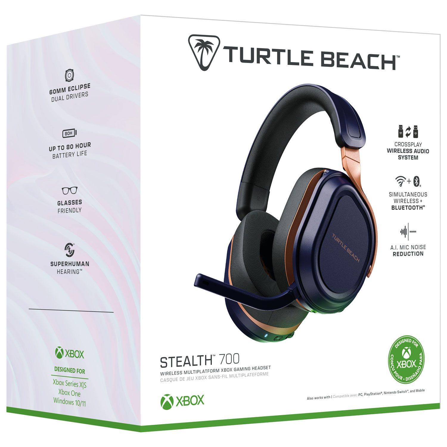 Casque de jeu sans fil Stealth 700 de Turtle Beach - Bleu cobalt - Exclusivité de Best Buy
