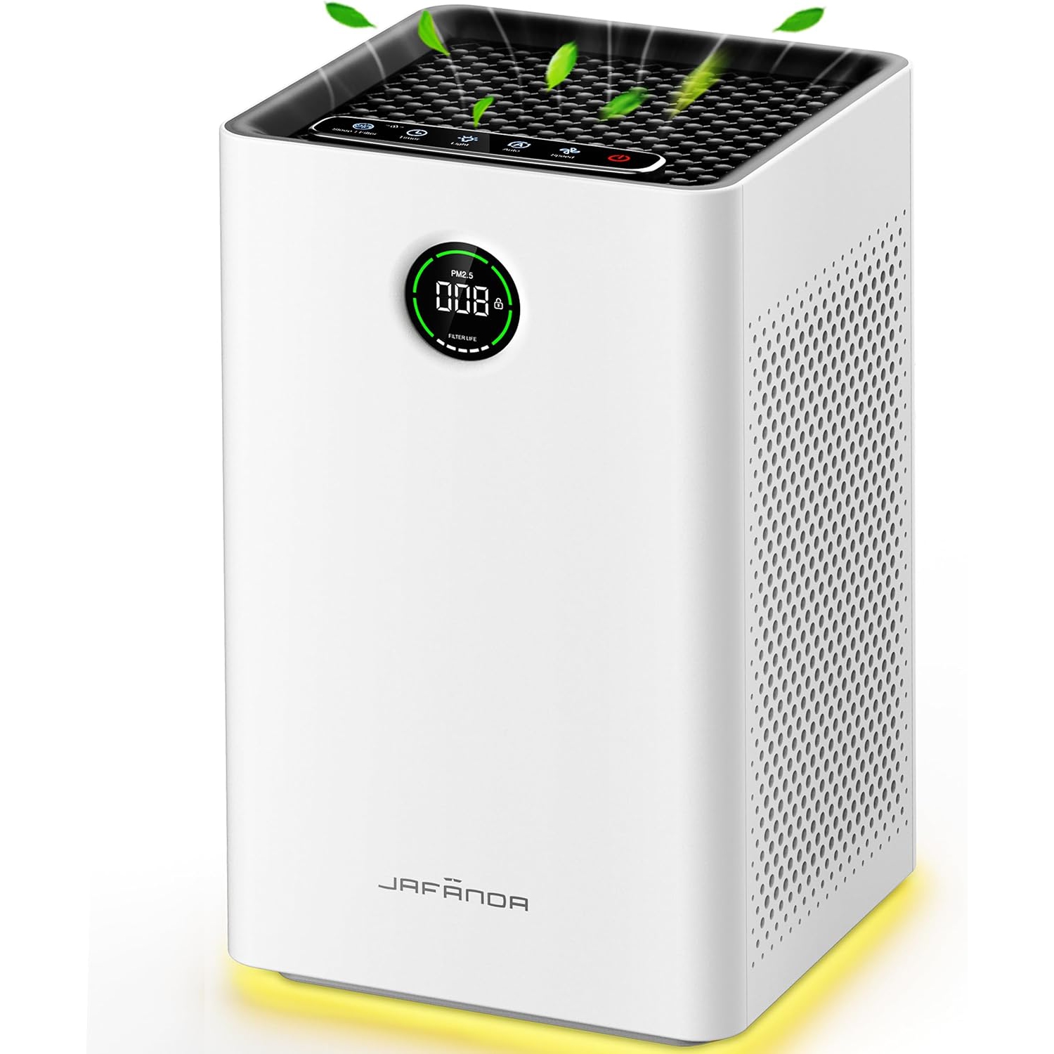 Jafanda Air Purifiers for Home Large Room,1190 sqft Coverage, 3-Stage Filtration System, True HEPA Filter Air Cleaner with Activated Carbon