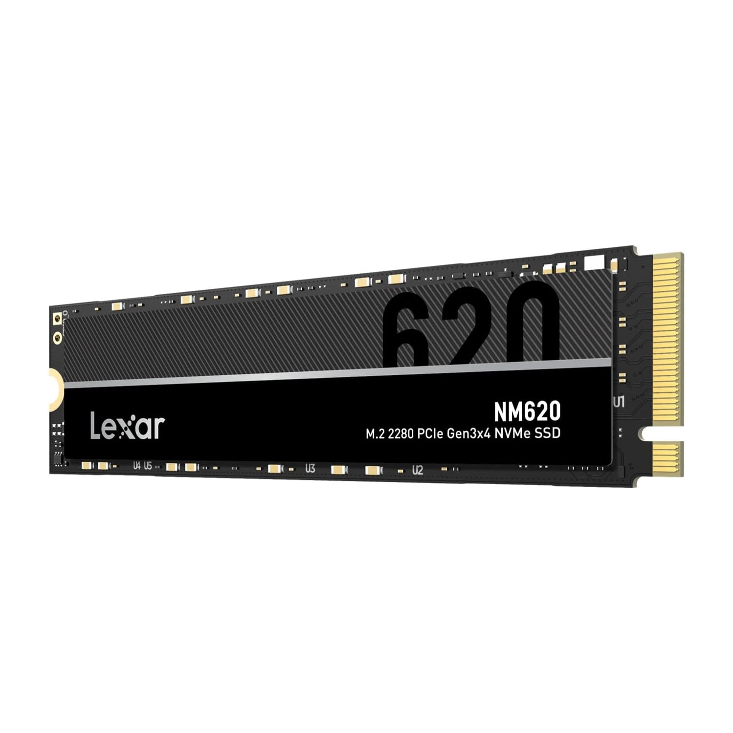 Lexar LNM620X256G-RNNG SSD interne, 256&nbsp;Go, M.2, 2280, PCIe Gen3 x 4, NVMe, lecture maximale 3.500MB Mo/s écriture : 1.300MB Mo/s