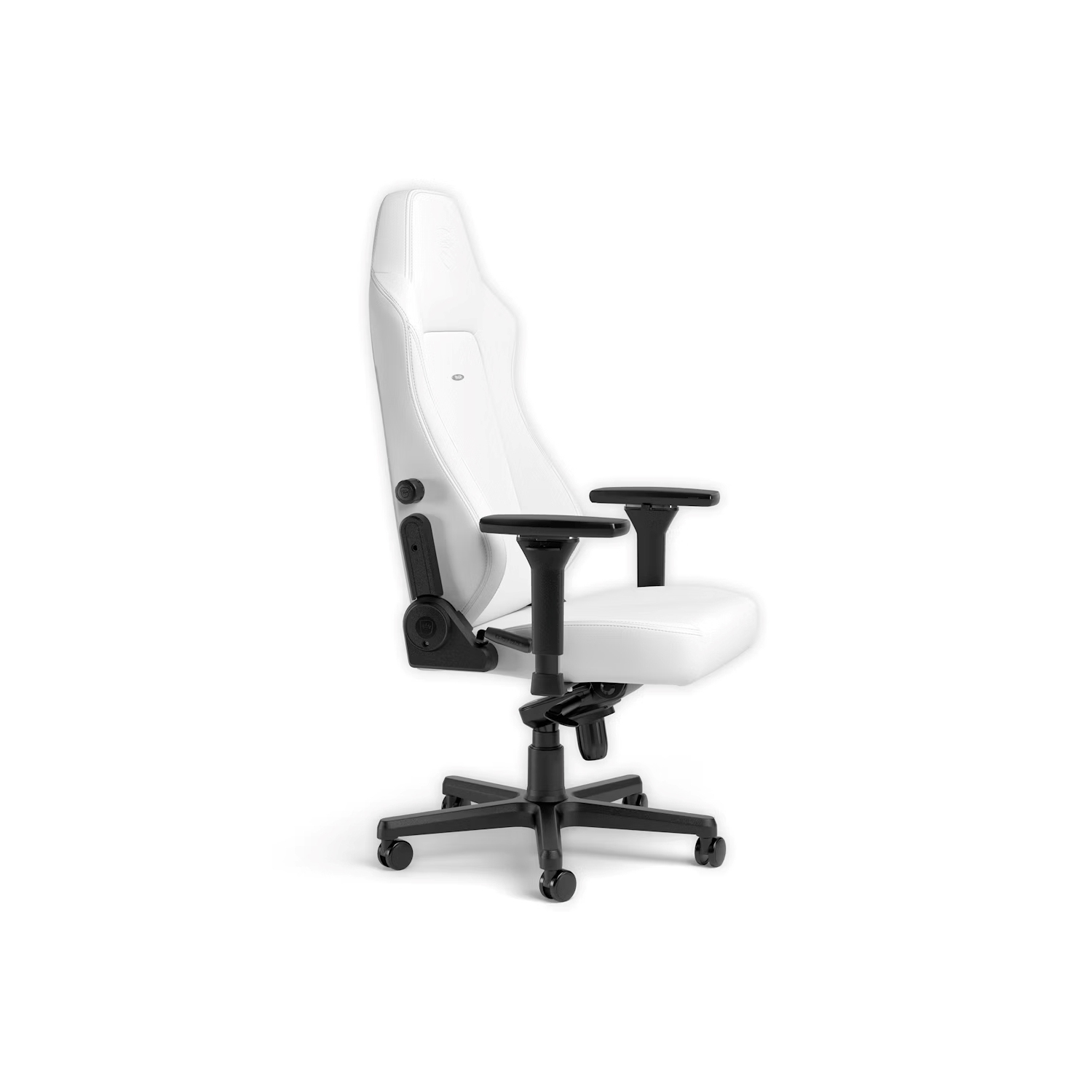 noblechairs HERO Premium Gaming and Office Chair - Superior Ergonomics, Faux Vegan Leather Supports up to 150 kg, White Edition