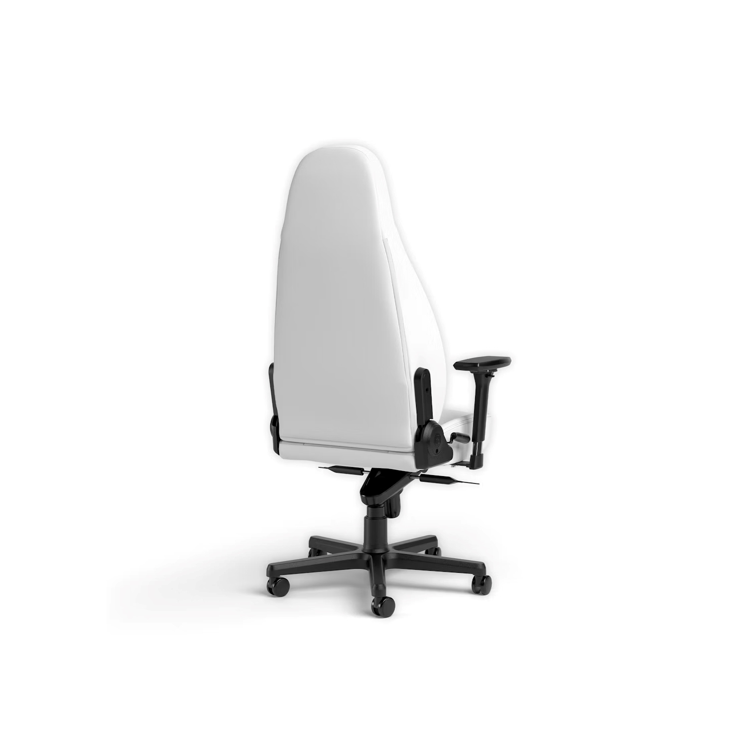 noblechairs ICON Premium Gaming and Office Chair - Superior Ergonomics, Tilt Faux Vegan Leather, Supports up to 150 kg, White Edition