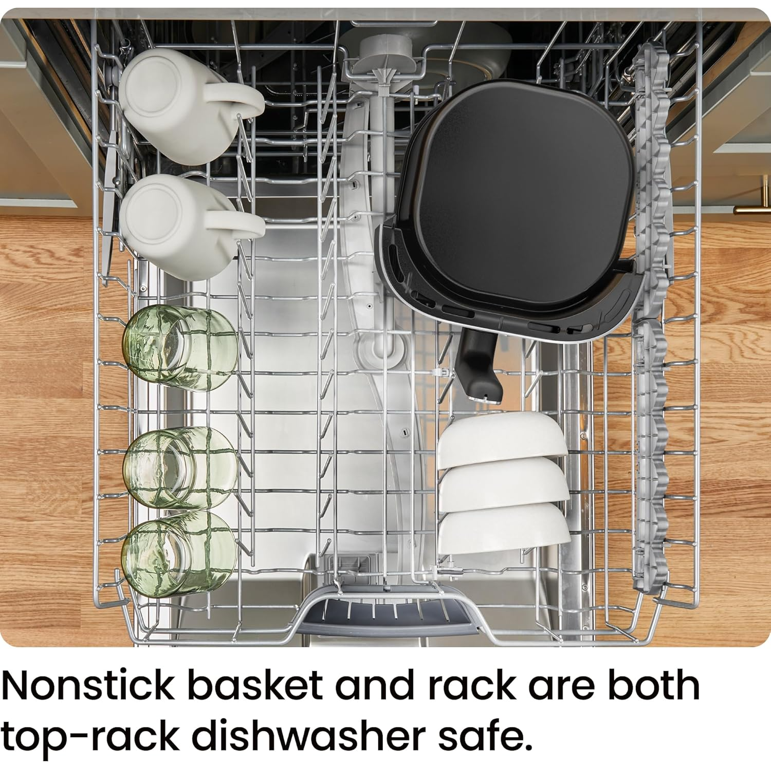 CHEFMAN 2 Qt Mini Air Fryer – Digital Space-Saving Compact Air Fryer with Nonstick and Dishwasher Safe Basket, Quick & Easy Meals in Minutes,