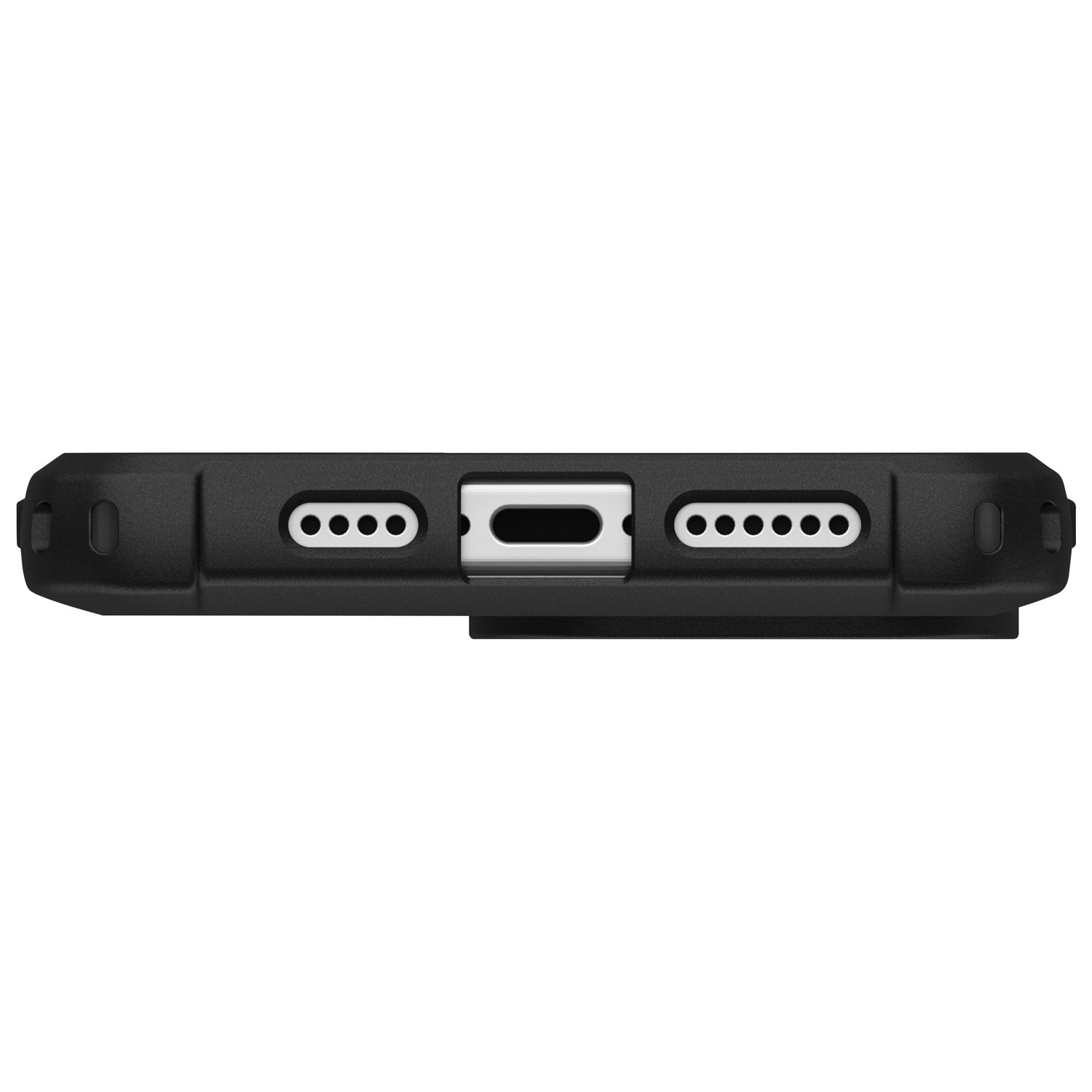 Étui rigide ajusté Metropolis LT d'UAG avec MagSafe pour iPhone 16 Pro Max - Noir Kevlar