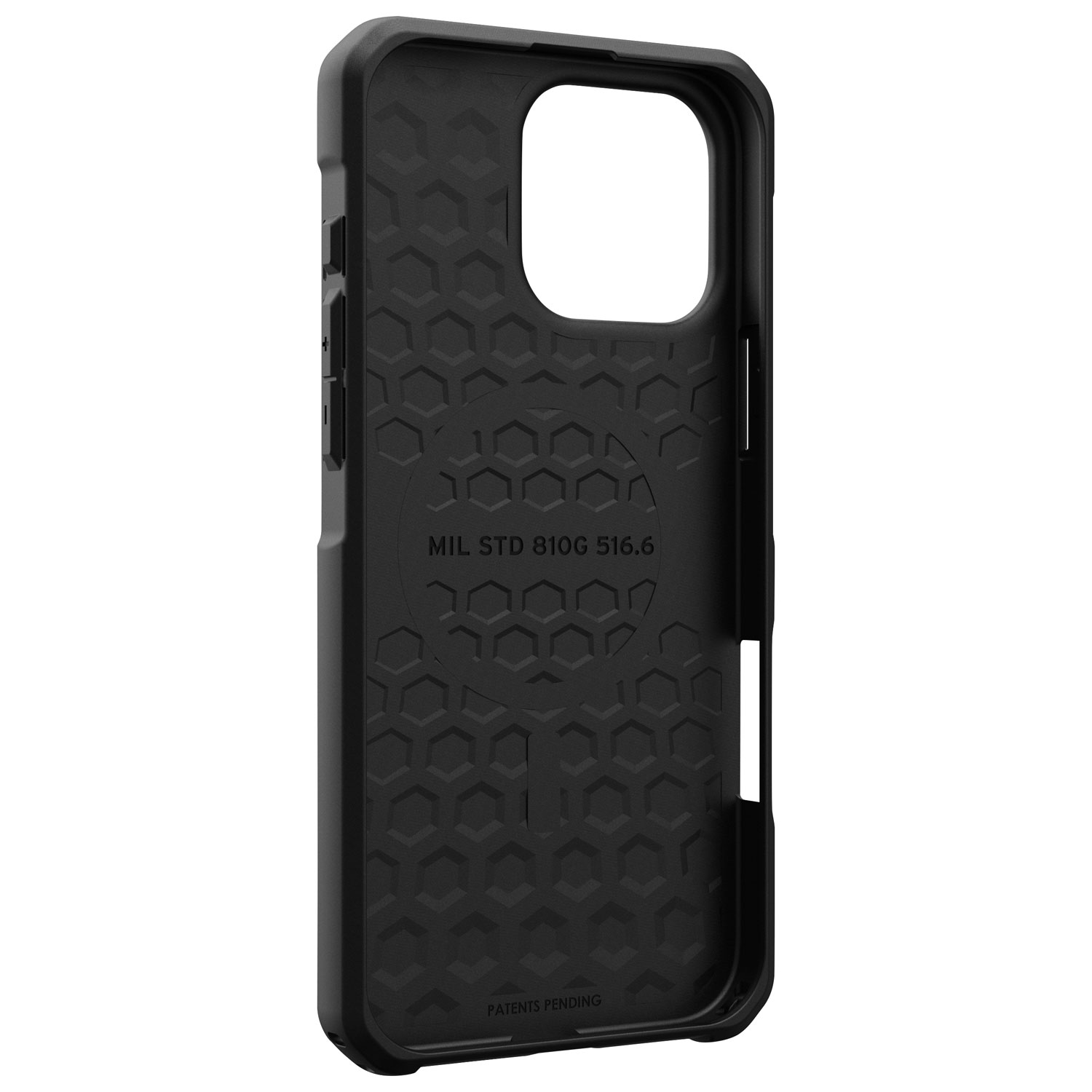 Étui rigide ajusté Metropolis LT d'UAG avec MagSafe pour iPhone 16 Pro Max - Noir Kevlar