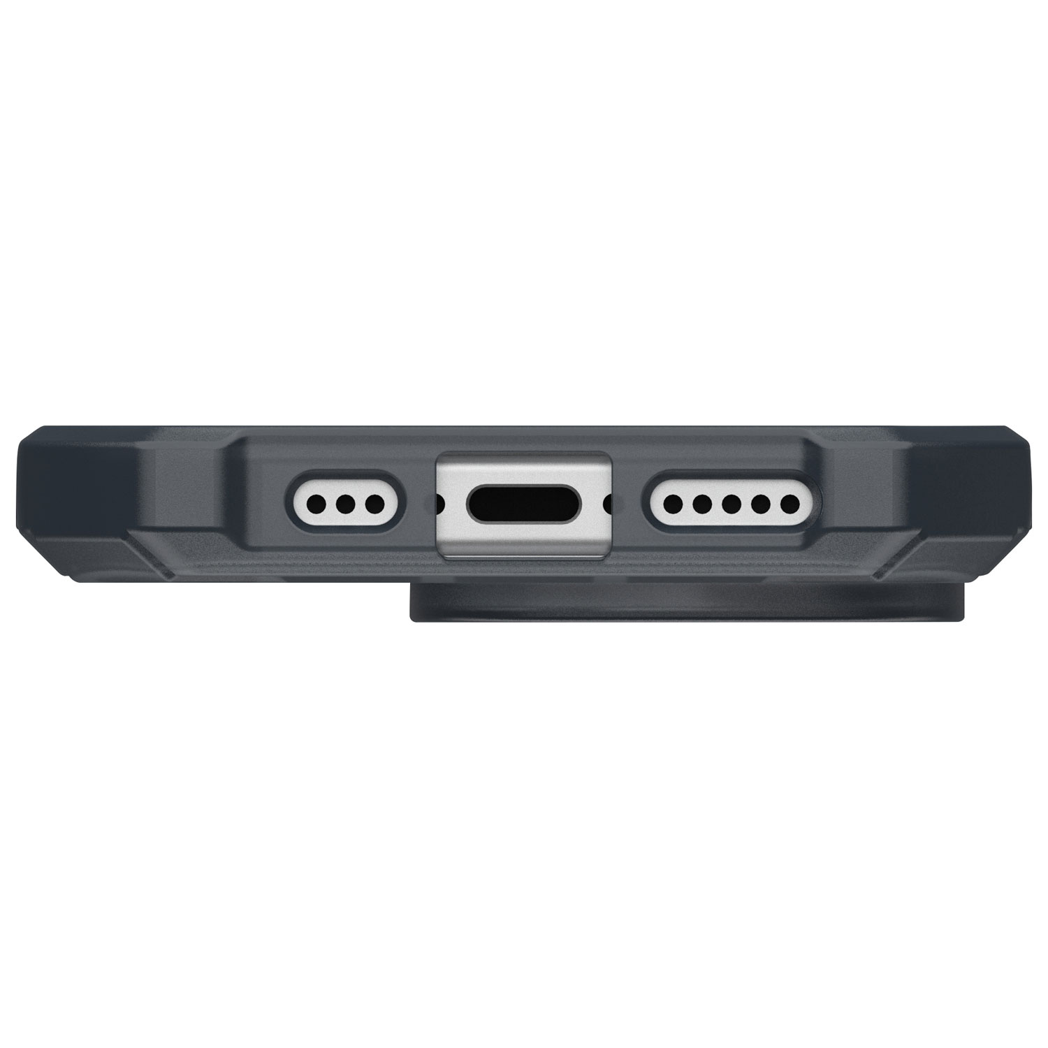 Étui rigide ajusté Essential Armor d'UAG avec MagSafe pour iPhone 16 Pro - Cendré