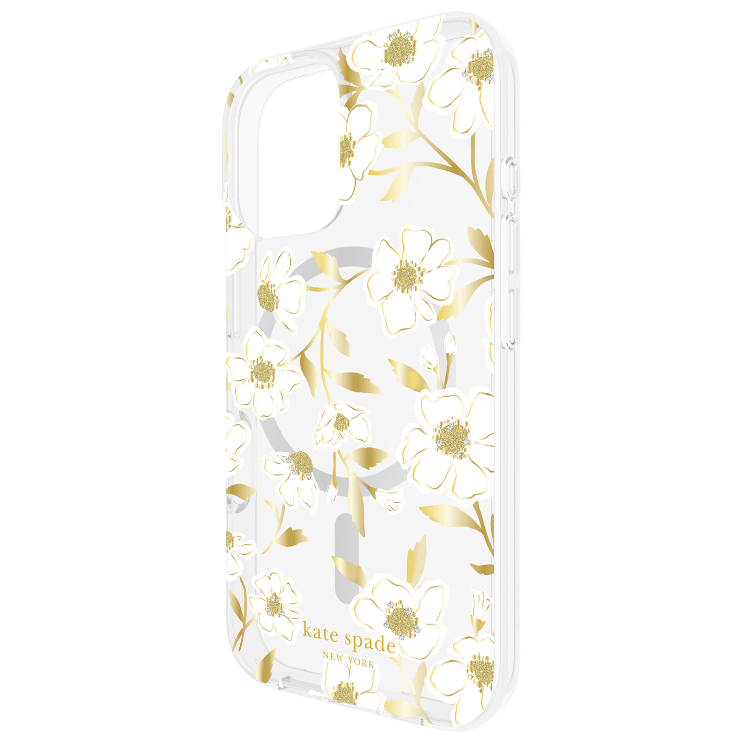 Étui rigide de Kate Spade New York avec MagSafe pour iPhone 16 - Floral ensoleillé