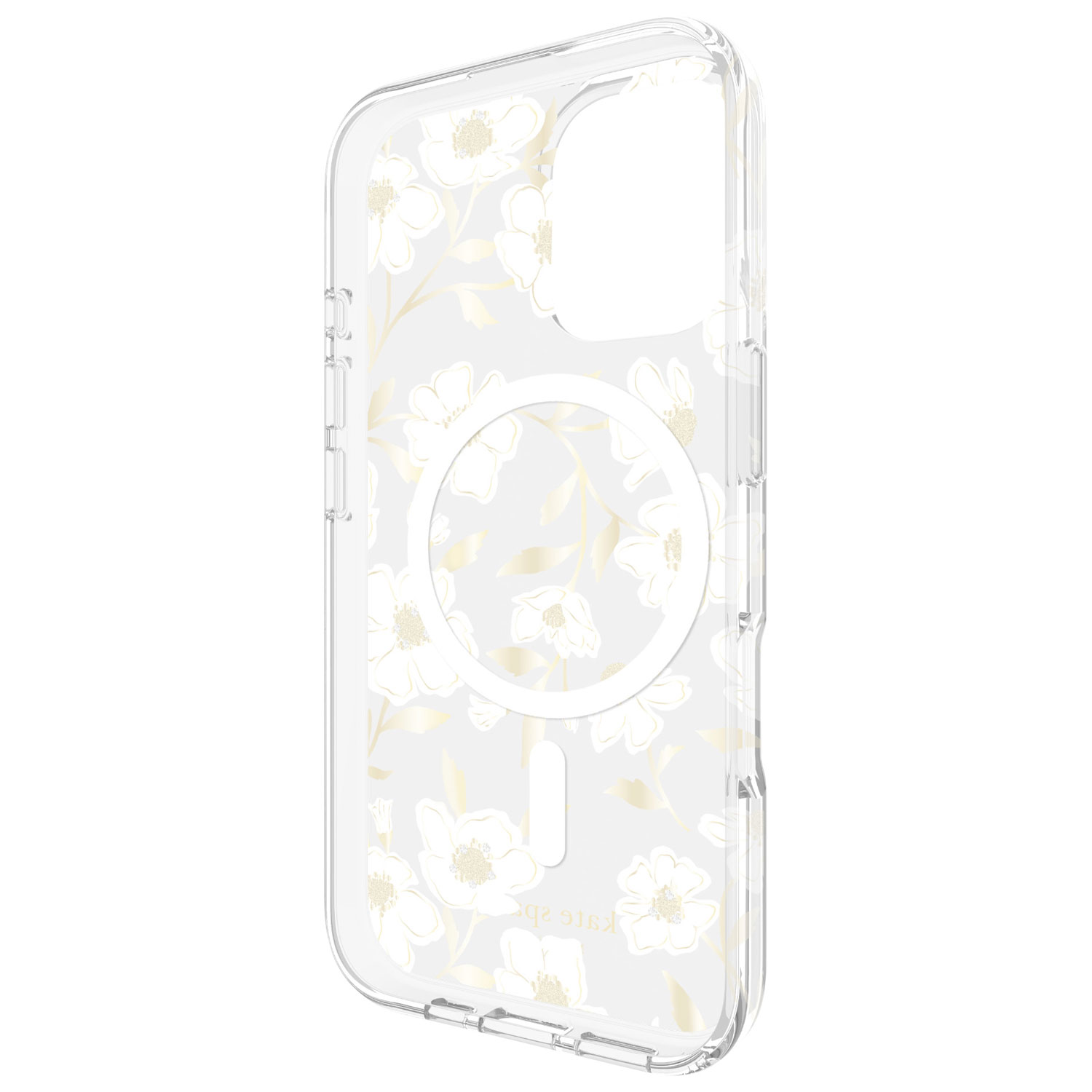 Étui rigide de Kate Spade New York avec MagSafe pour iPhone 16 - Floral ensoleillé