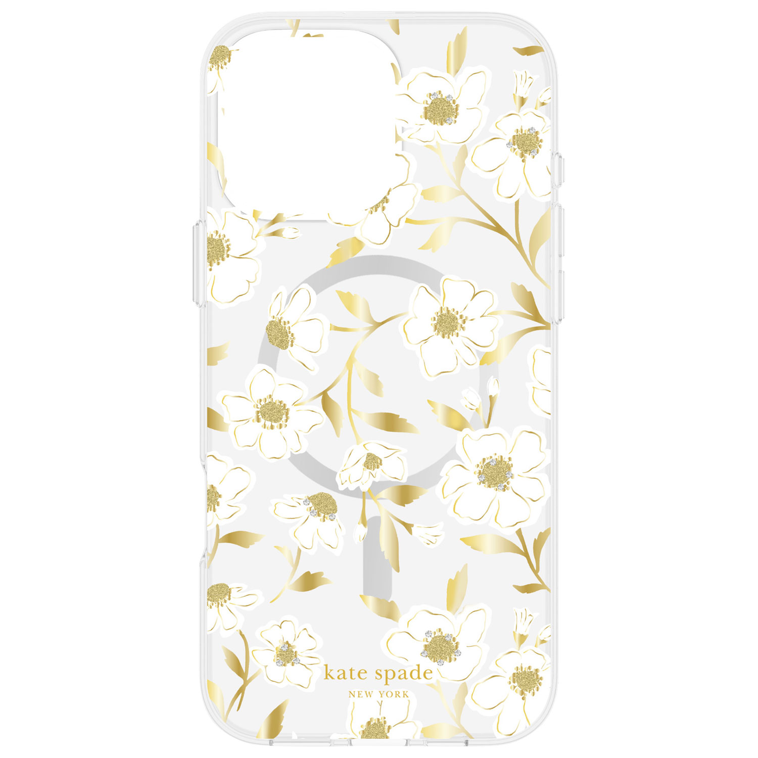 Étui de Kate Spade New York avec MagSafe pour iPhone 16 Pro Max - Floral ensoleillé