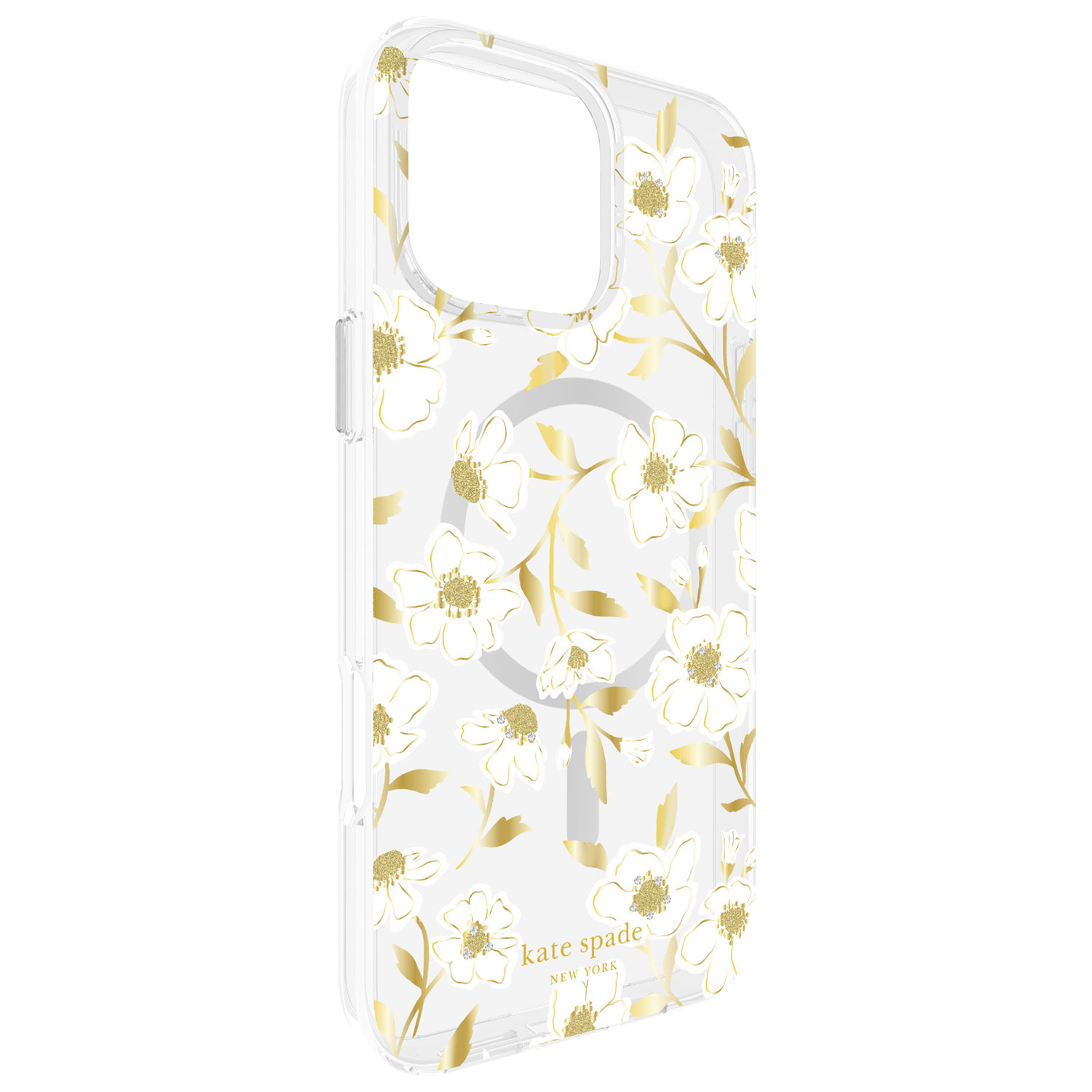 Étui de Kate Spade New York avec MagSafe pour iPhone 16 Pro Max - Floral ensoleillé