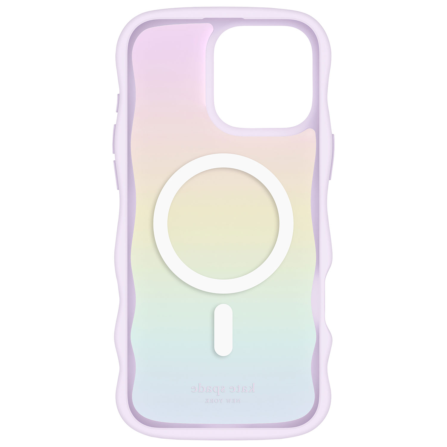 Étui Wavy Opal de Kate Spade New York avec MagSafe pour iPhone 16 Pro - Opale iridescente