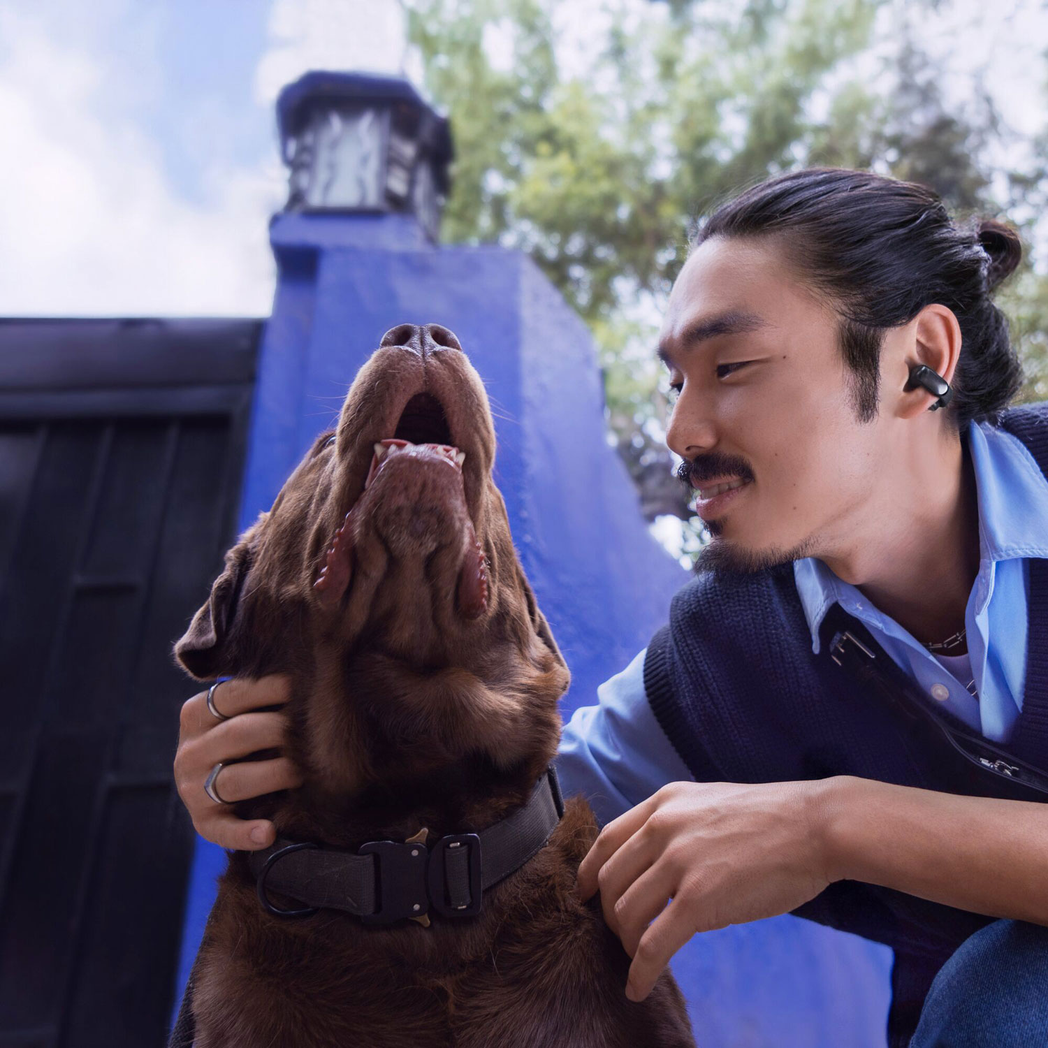 Bose Ultra Open In-Ear True Wireless Earbuds - Lunar Blue