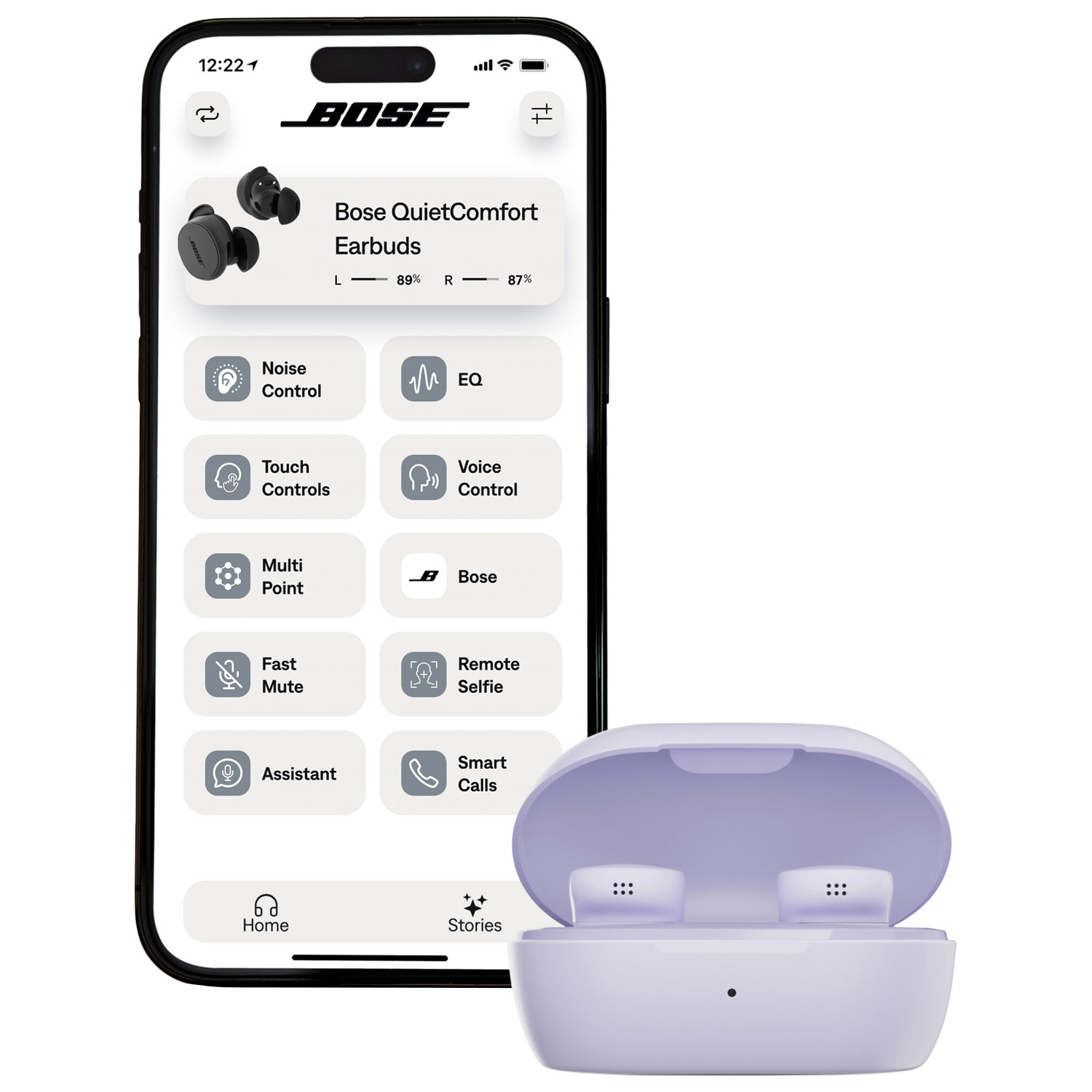 Bose QuietComfort Earbuds パープル Bose QuietComfort Earbuds - Chilled Lilac | staples.ca