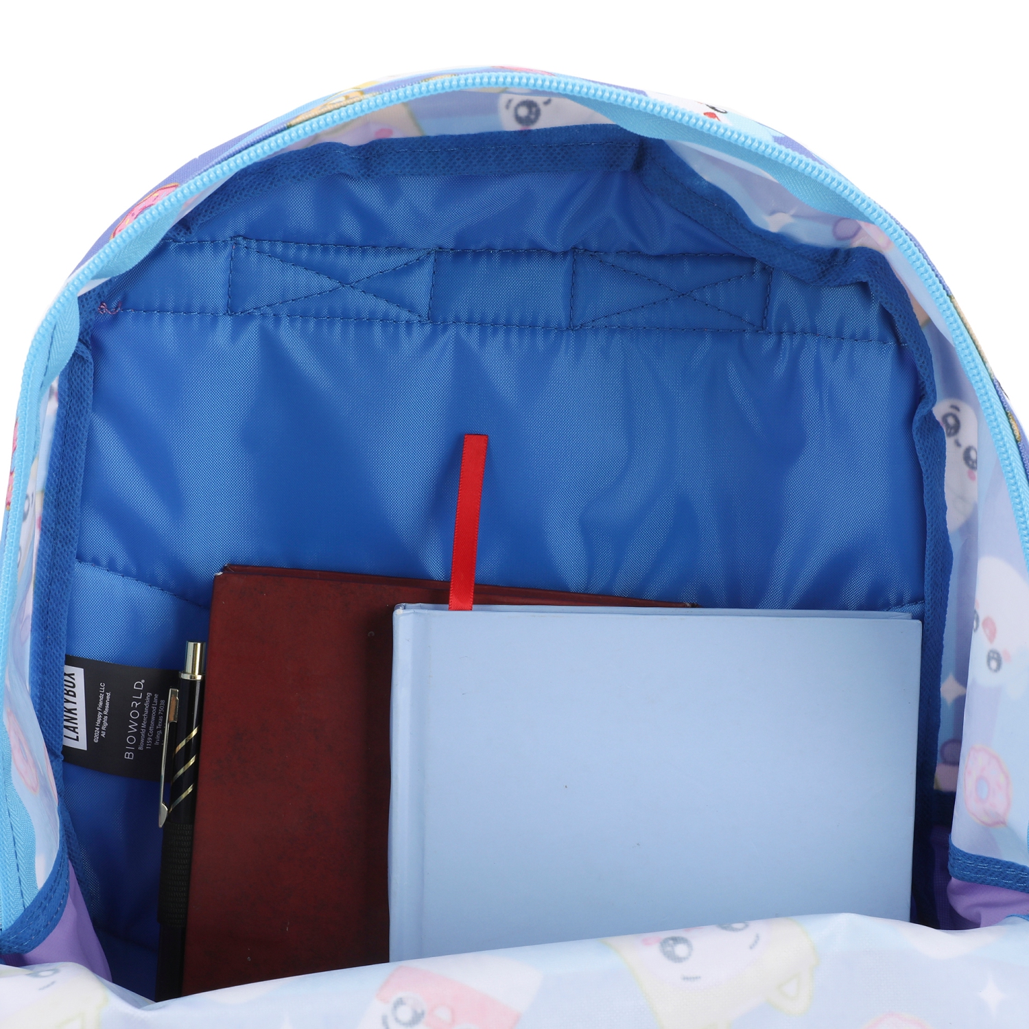 LankyBox Group Shot Kids 14" Backpack and Lunch Bag 4 Piece Set