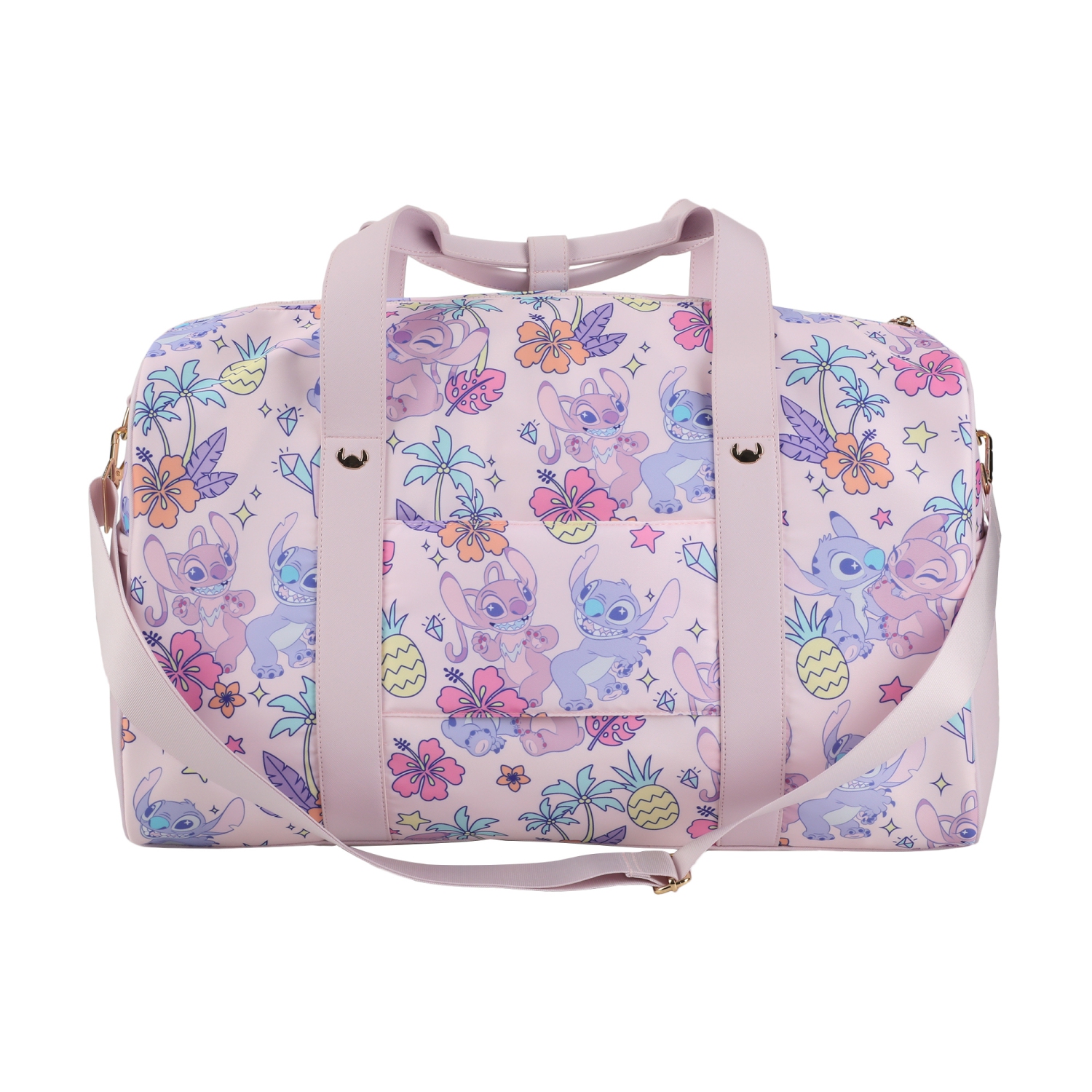 Sac de sport pour enfants Angel et Stitch Floral de LILO & Stitch