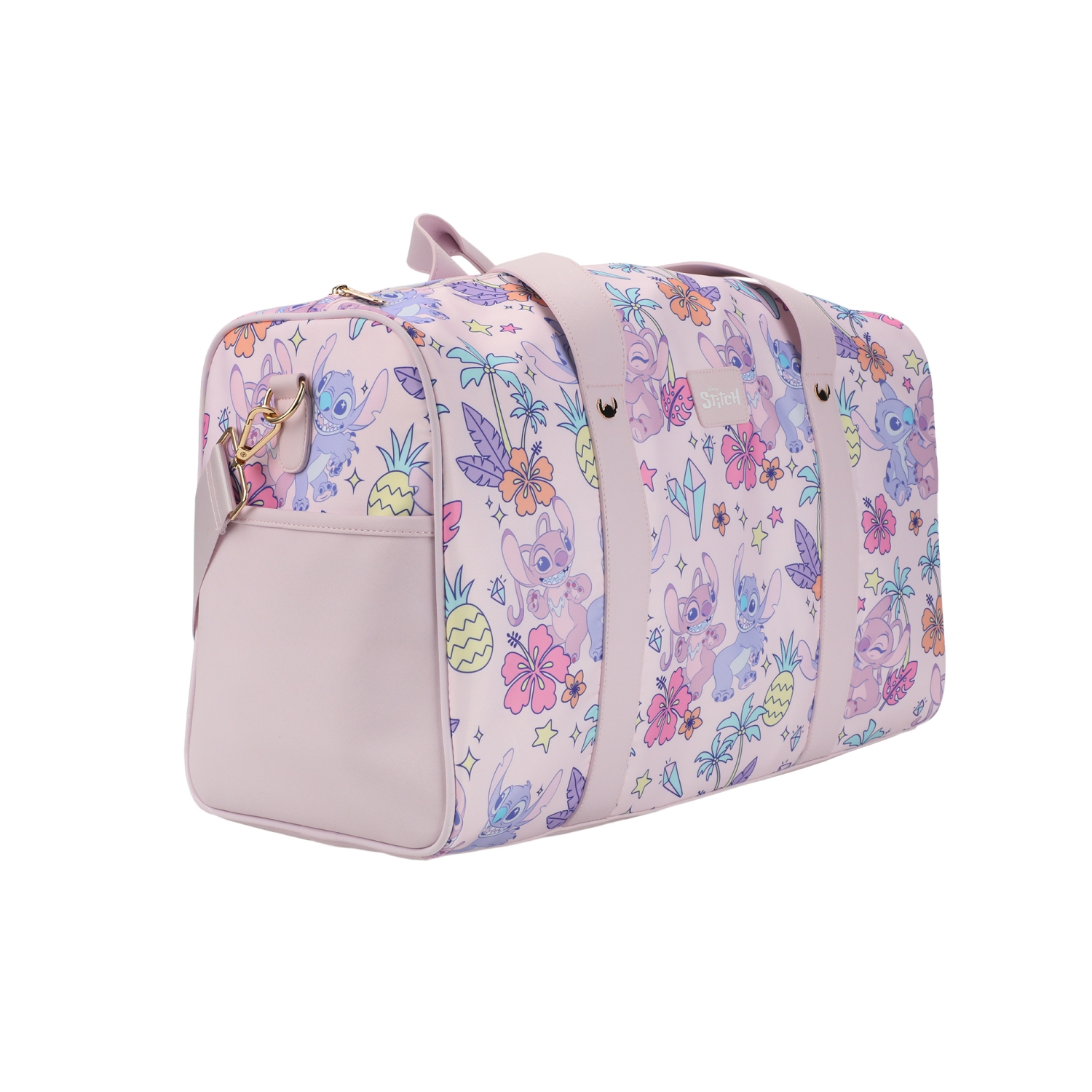Sac de sport pour enfants Angel et Stitch Floral de LILO & Stitch