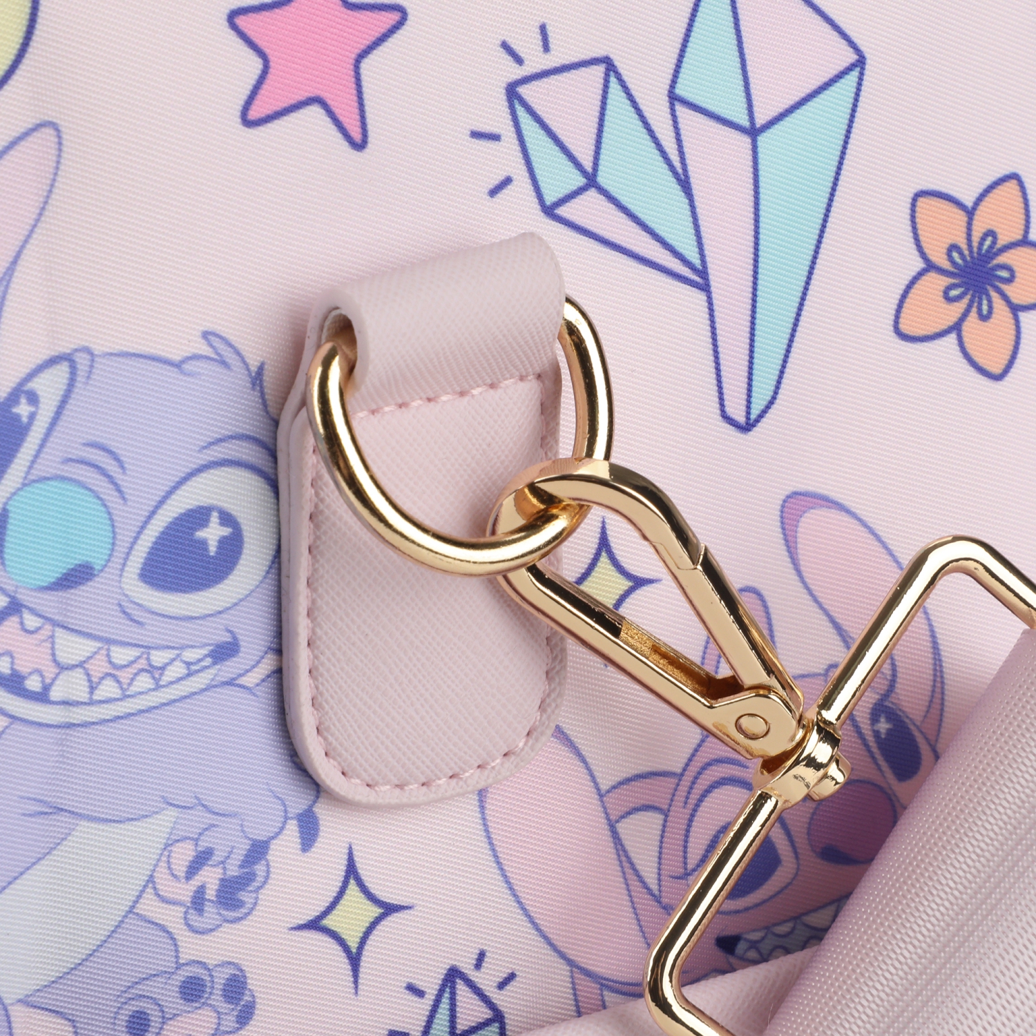 Sac de sport pour enfants Angel et Stitch Floral de LILO & Stitch