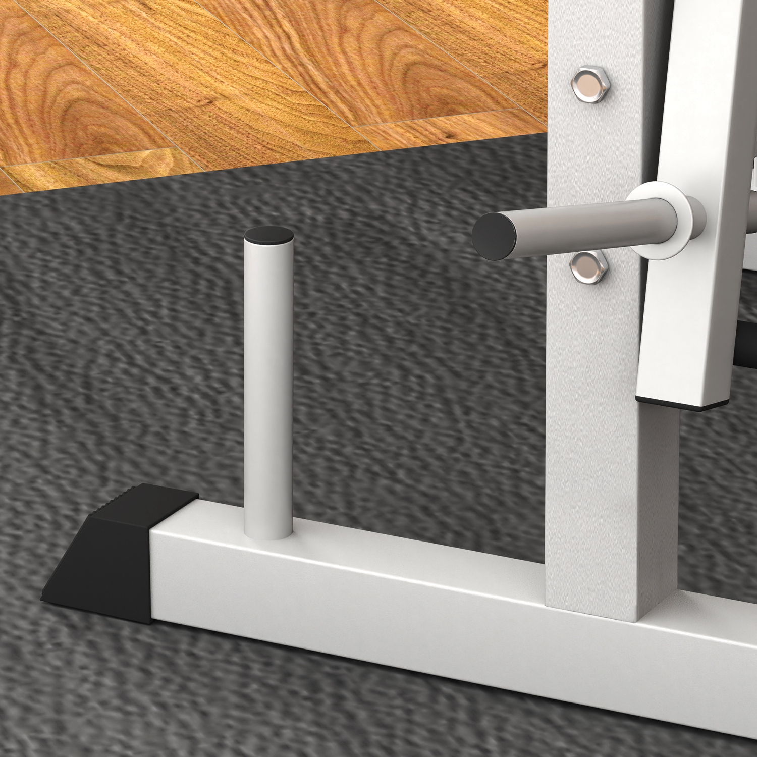 Soozier Adjustable Weight Bench with Squat Rack, Preacher Curl Pad, Leg Developer, Butterfly, and Weight Storage, Multi-Function Bench Press Set for