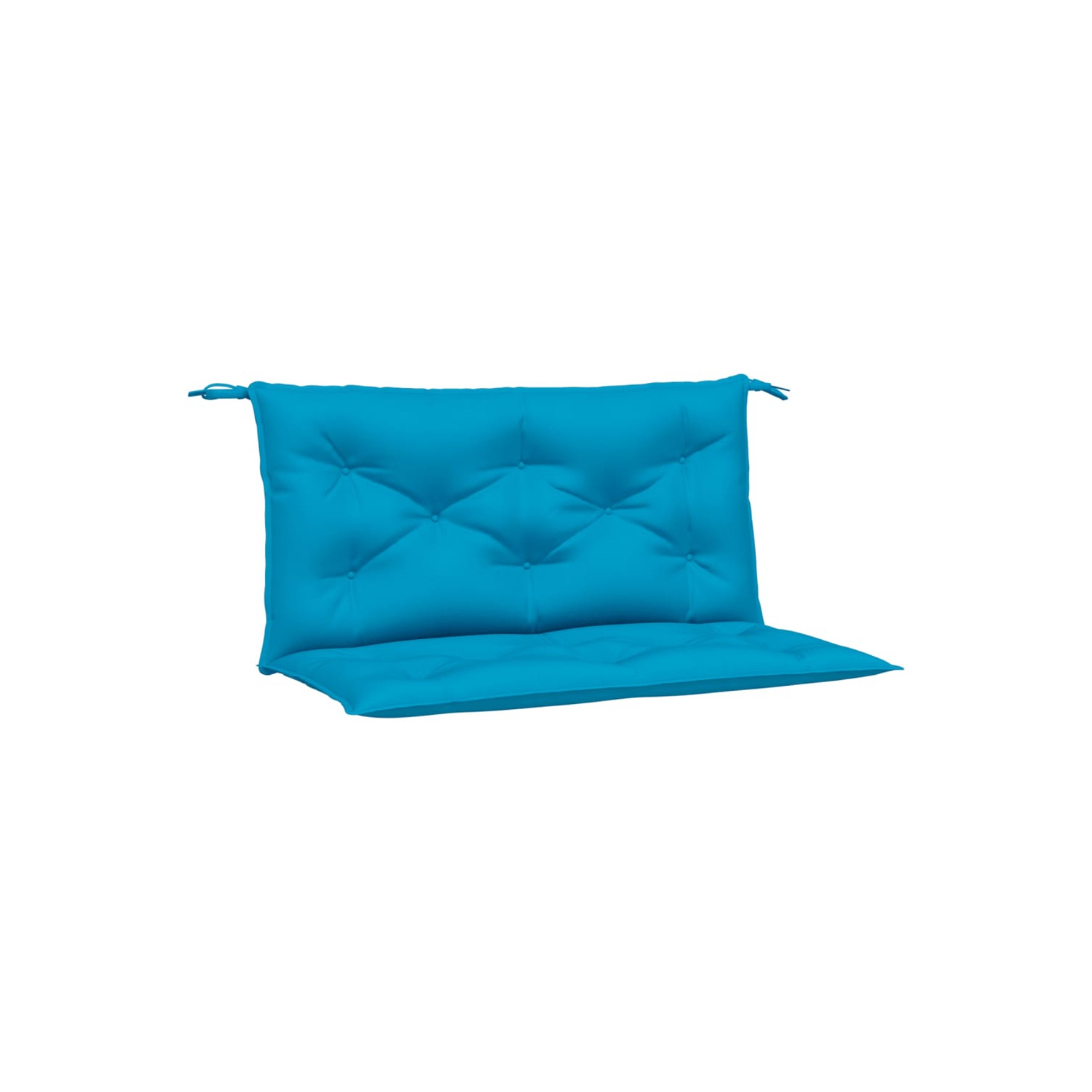 vidaXL Garden Bench Cushions 2pcs Light Blue 100x50x7 cm Oxford Fabric