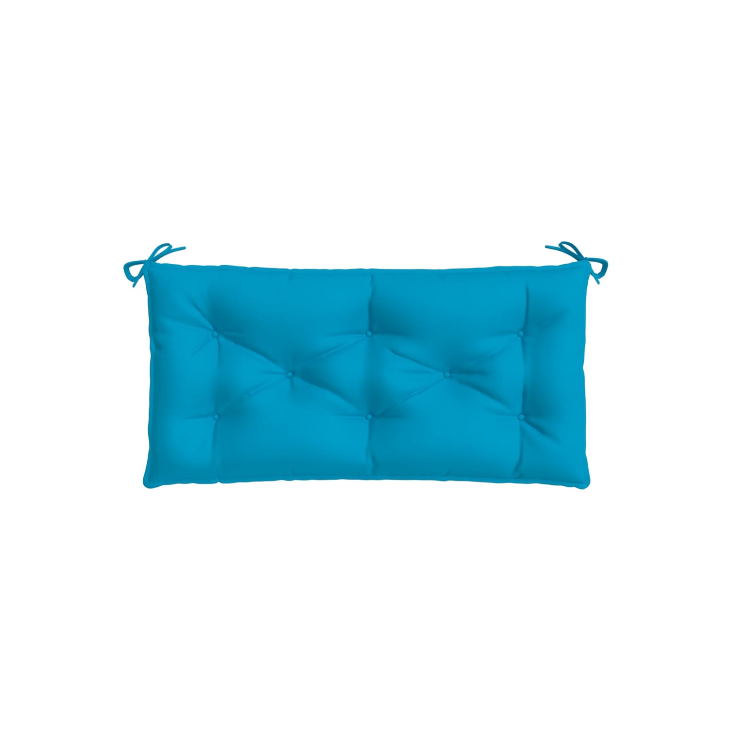 vidaXL Garden Bench Cushions 2pcs Light Blue 100x50x7 cm Oxford Fabric