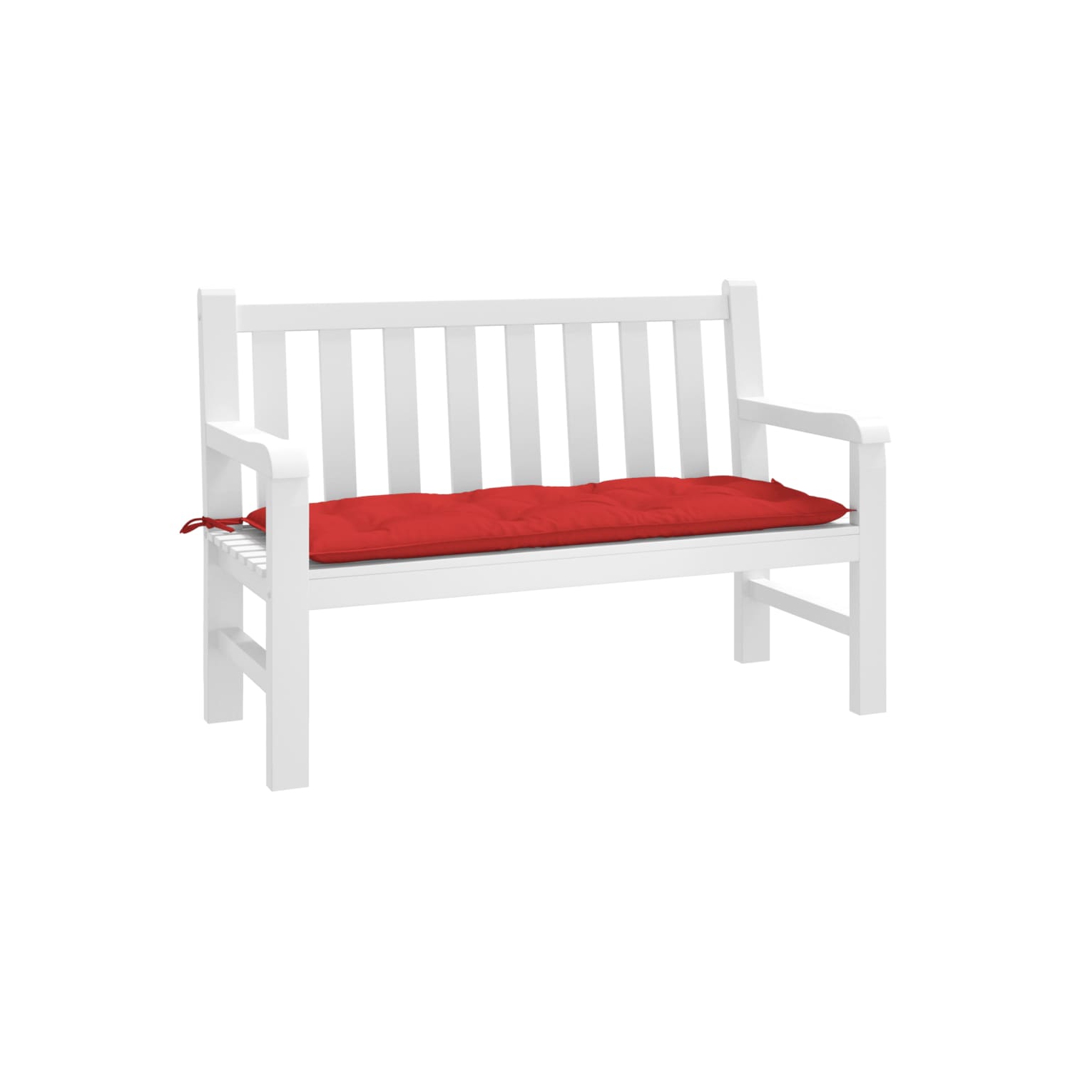 vidaXL Garden Bench Cushion Red 120x50x7cm Oxford Fabric