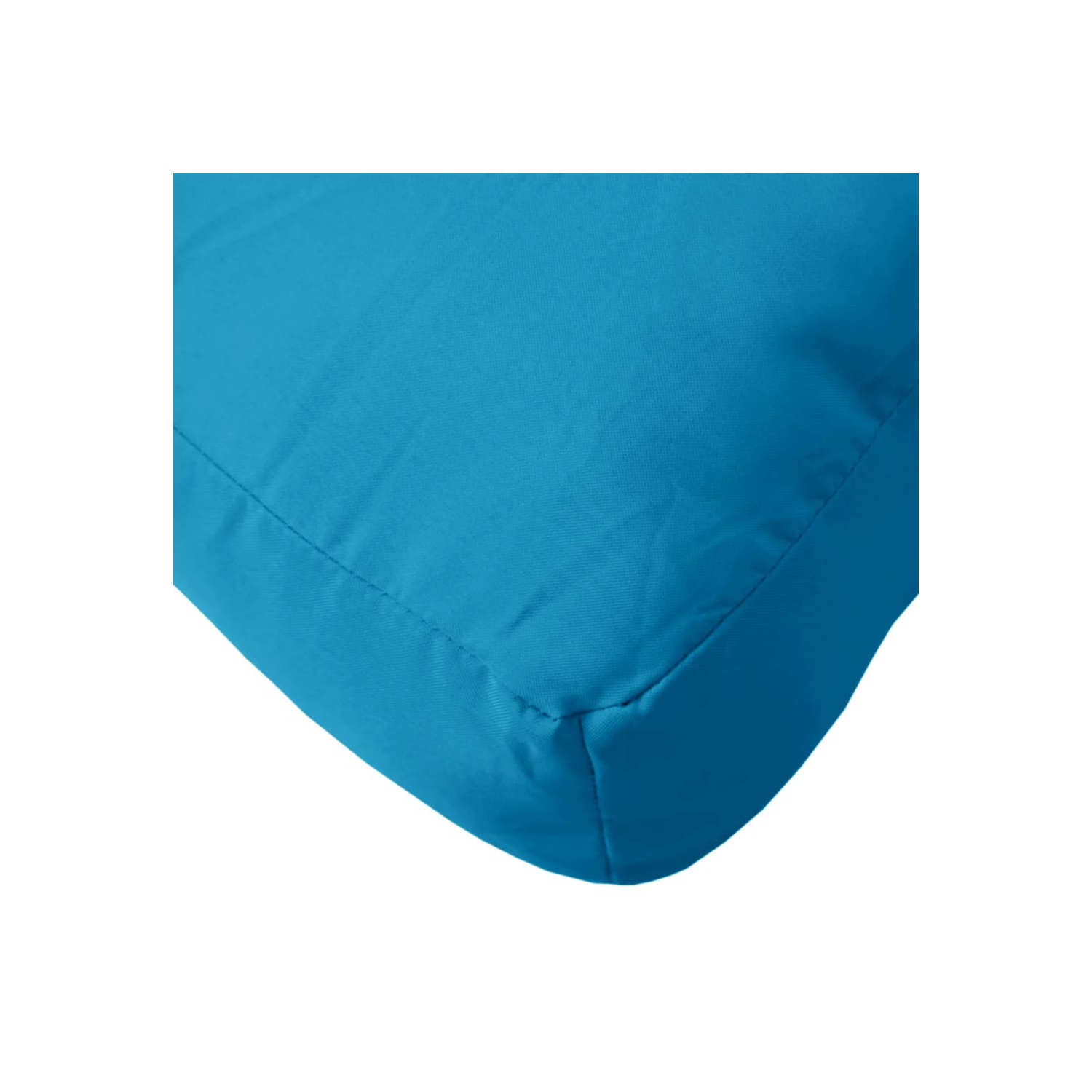 Coussin de palette vidaXL en tissu bleu 60 x 60 x 12&nbsp;cm