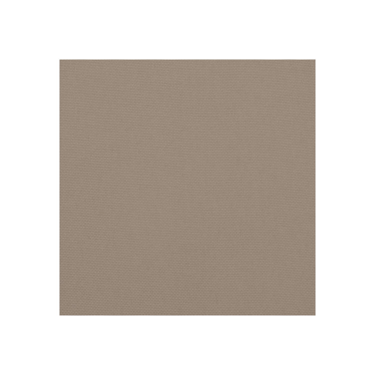 Coussin de palette vidaXL en tissu 12&nbsp;cm 70 x 70 po, taupe