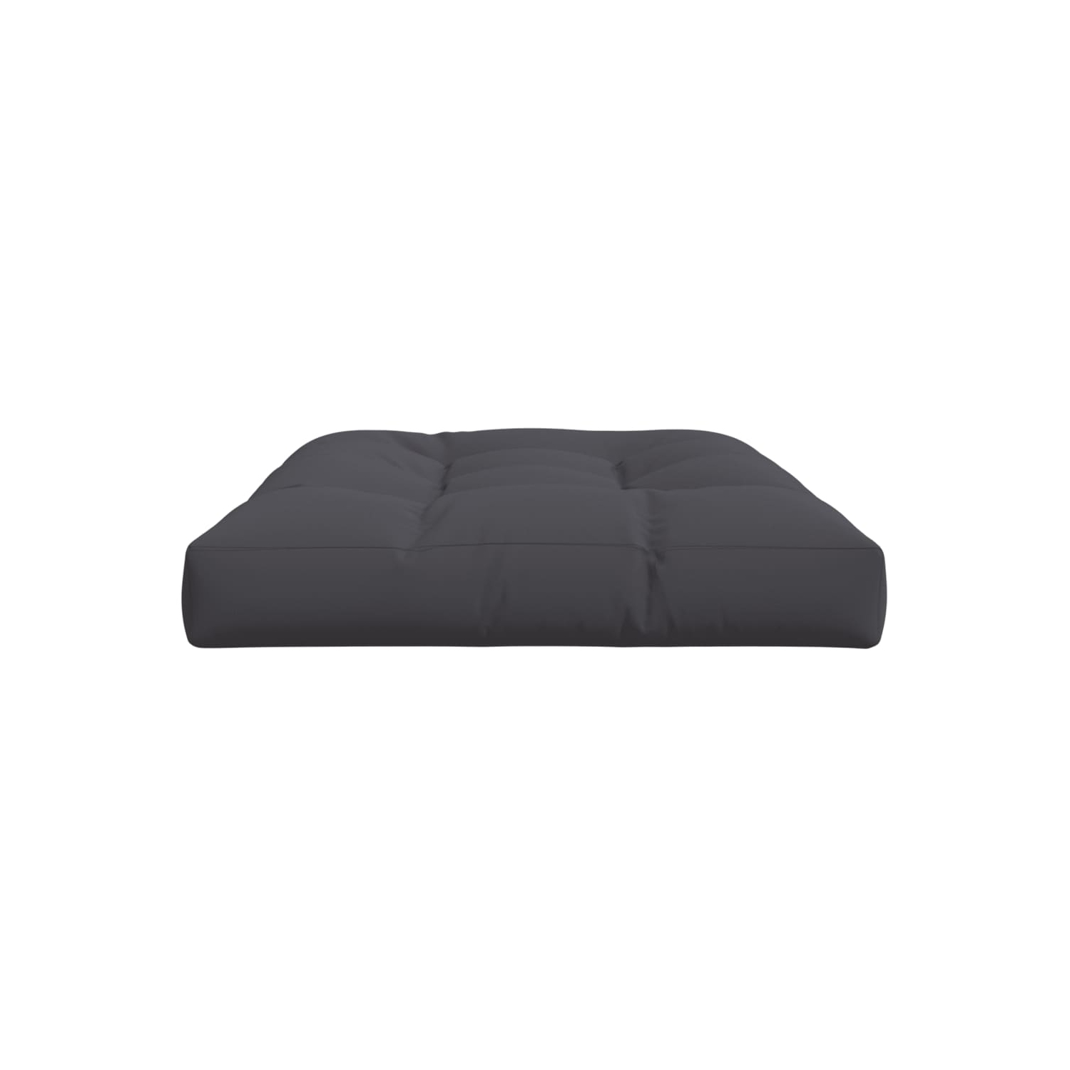 Coussin de palette VIdaXL en tissu 12&nbsp;cm, anthracite, 120 x 80 x