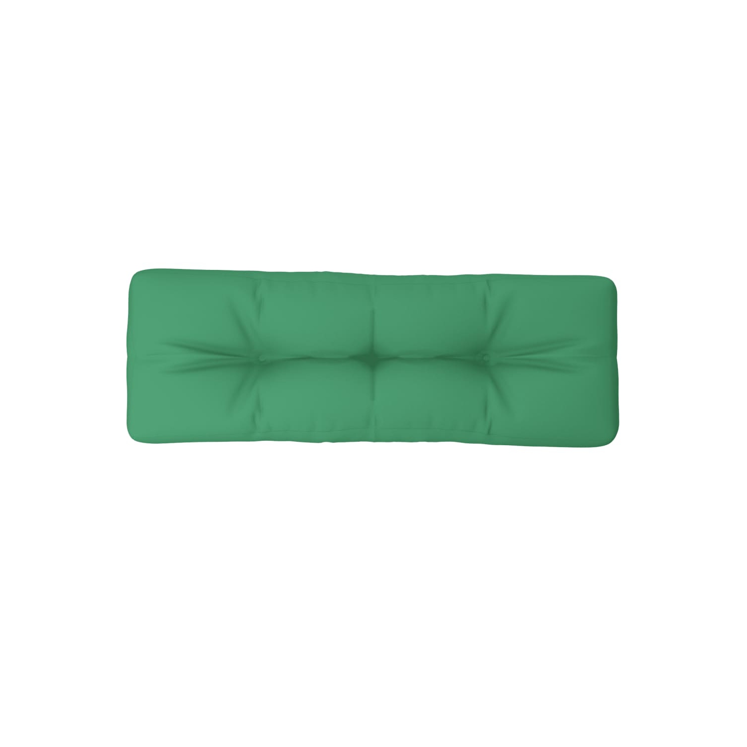 Coussin de palette vidaXL, vert, 120 x 40 x 40 x 12&nbsp;cm