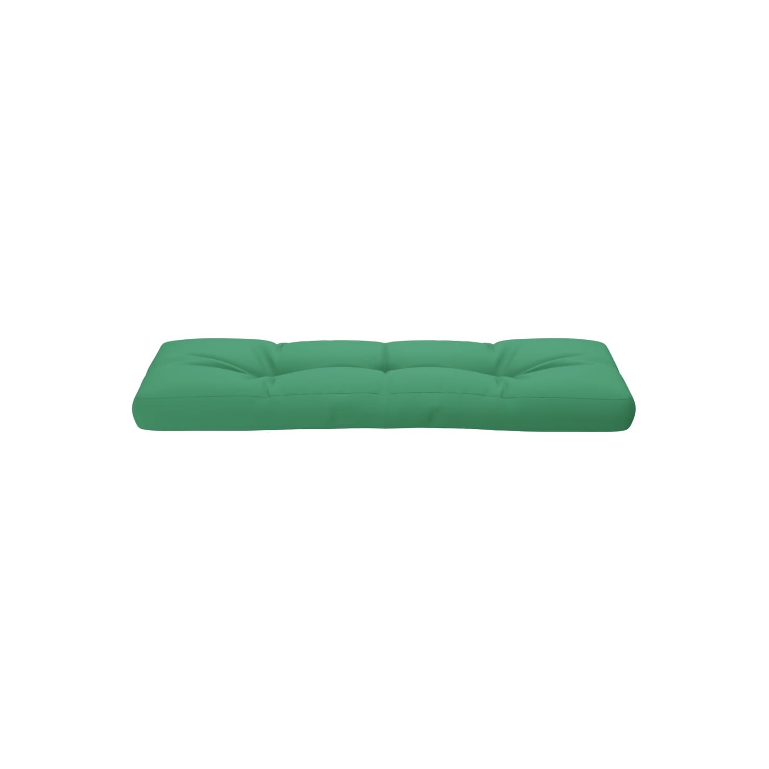Coussin de palette vidaXL, vert, 120 x 40 x 40 x 12 cm