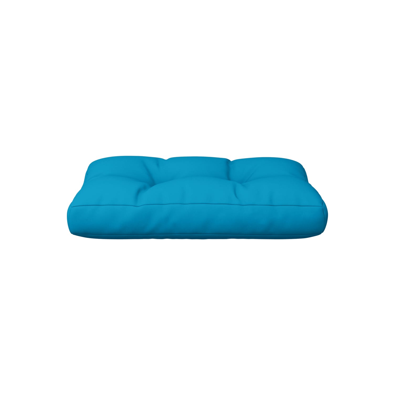 Coussin de palette vidaXL bleu clair 50 x 40 x 40 x 12&nbsp;cm tissu