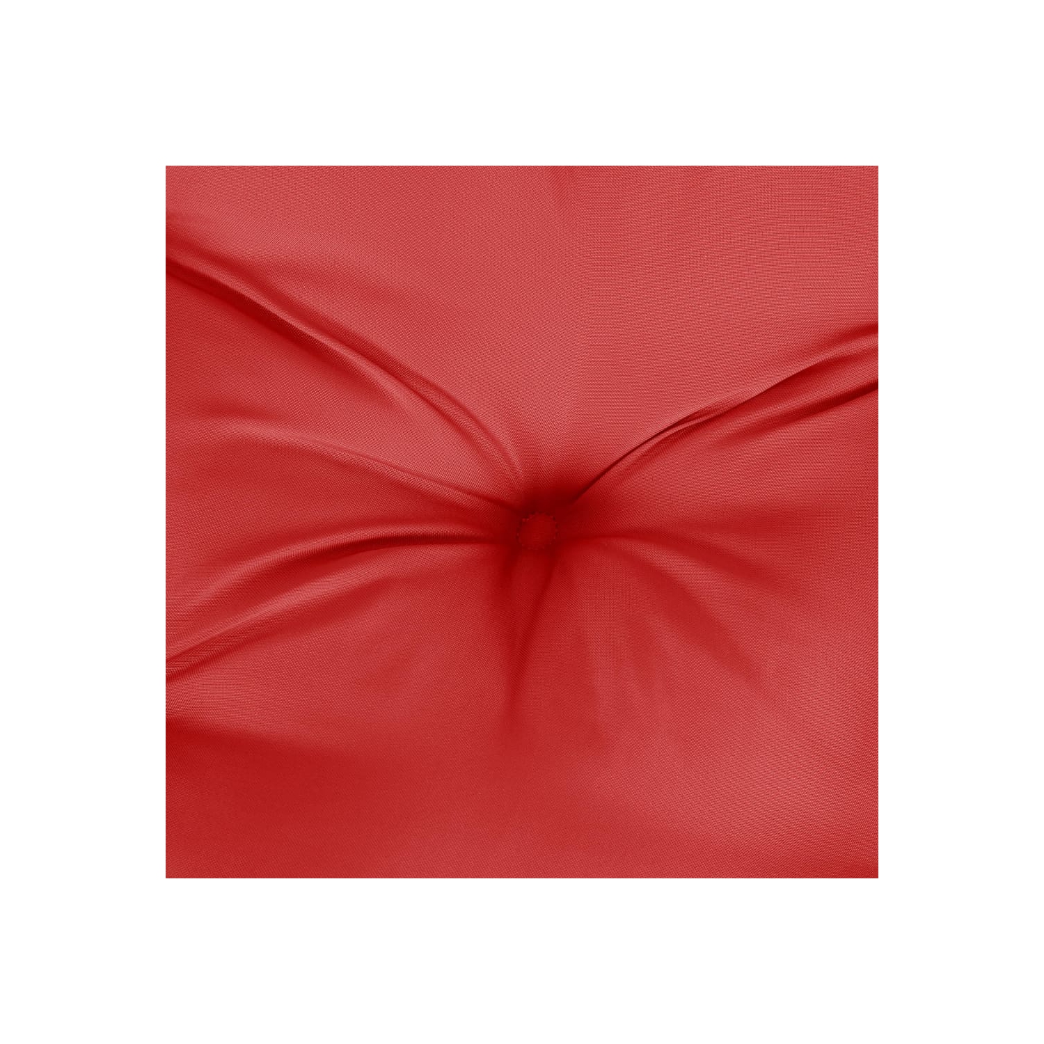 vidaXL Pallet Cushion Red 50x40x12 cm Fabric