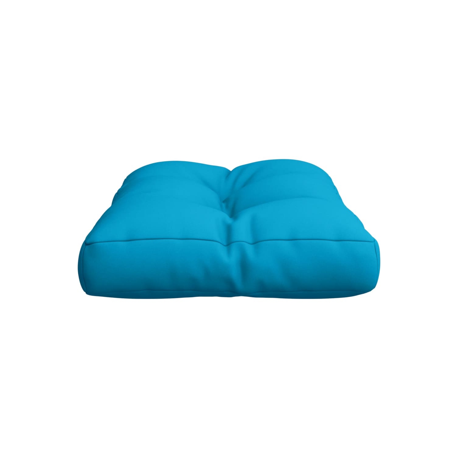 Coussin de palette vidaXL en tissu bleu clair 60 x 40 x 12&nbsp;cm