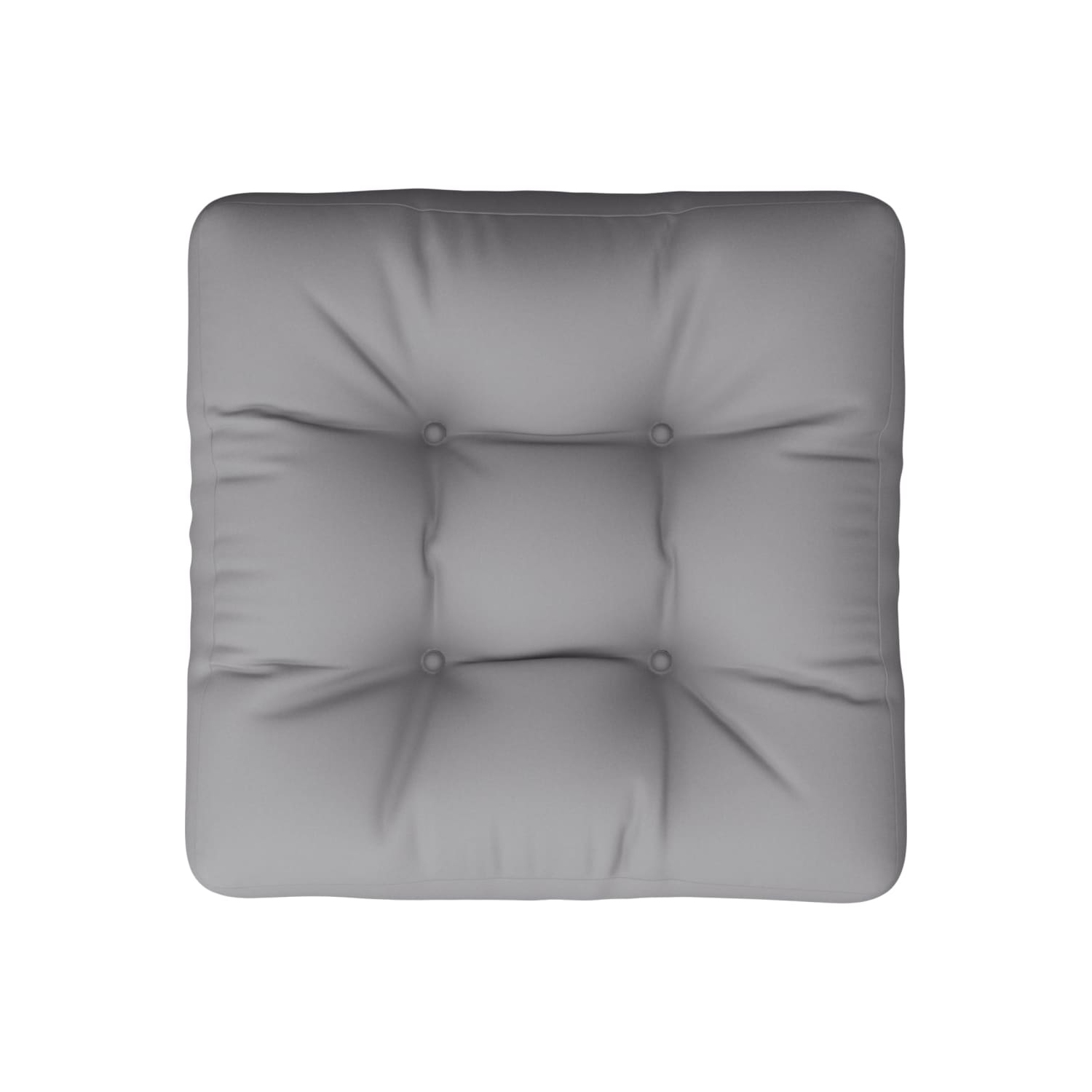 Coussin de palette vidaXL en tissu 12 cm, vert, 50 x 50 x 50 po