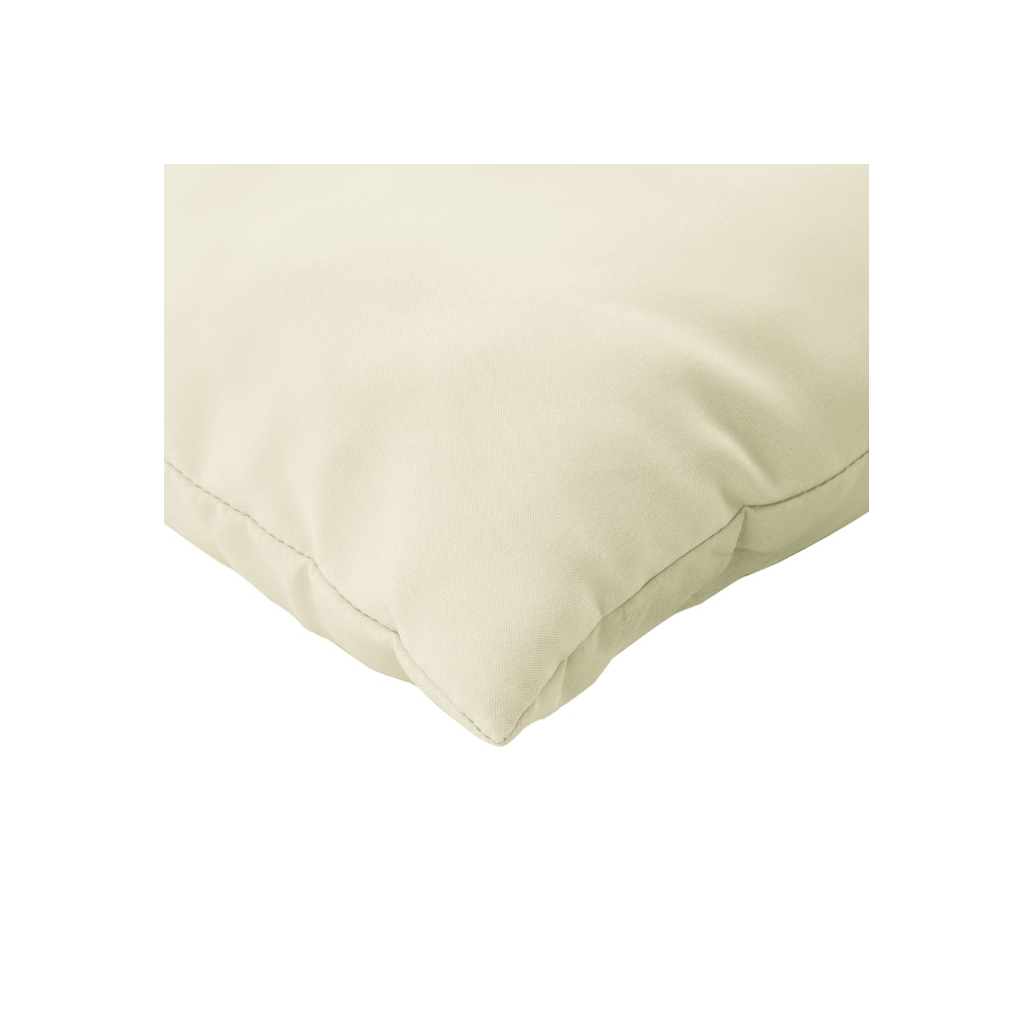 VidaXL coussins de palette 3 pièces en tissu crème