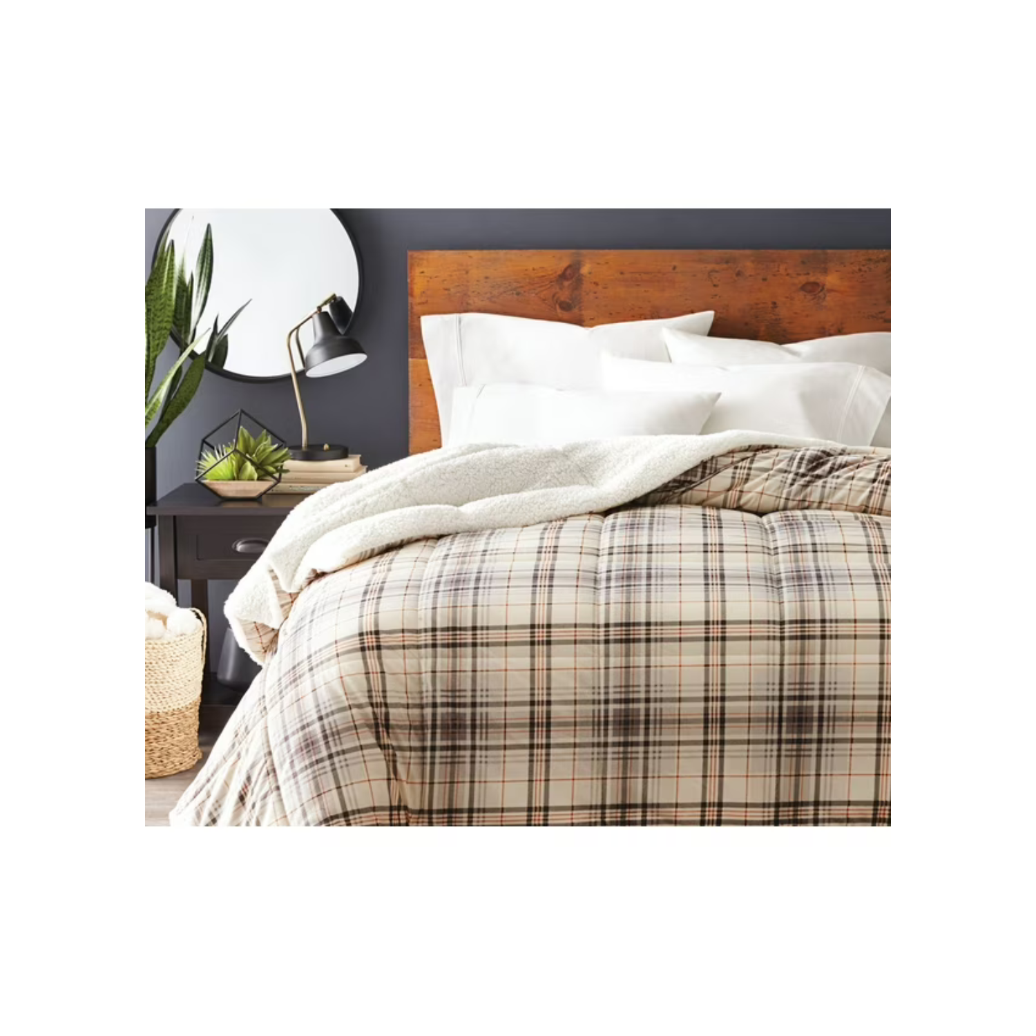 Douillette réversible prime Plush, lit 2 places/grand lit 2 places