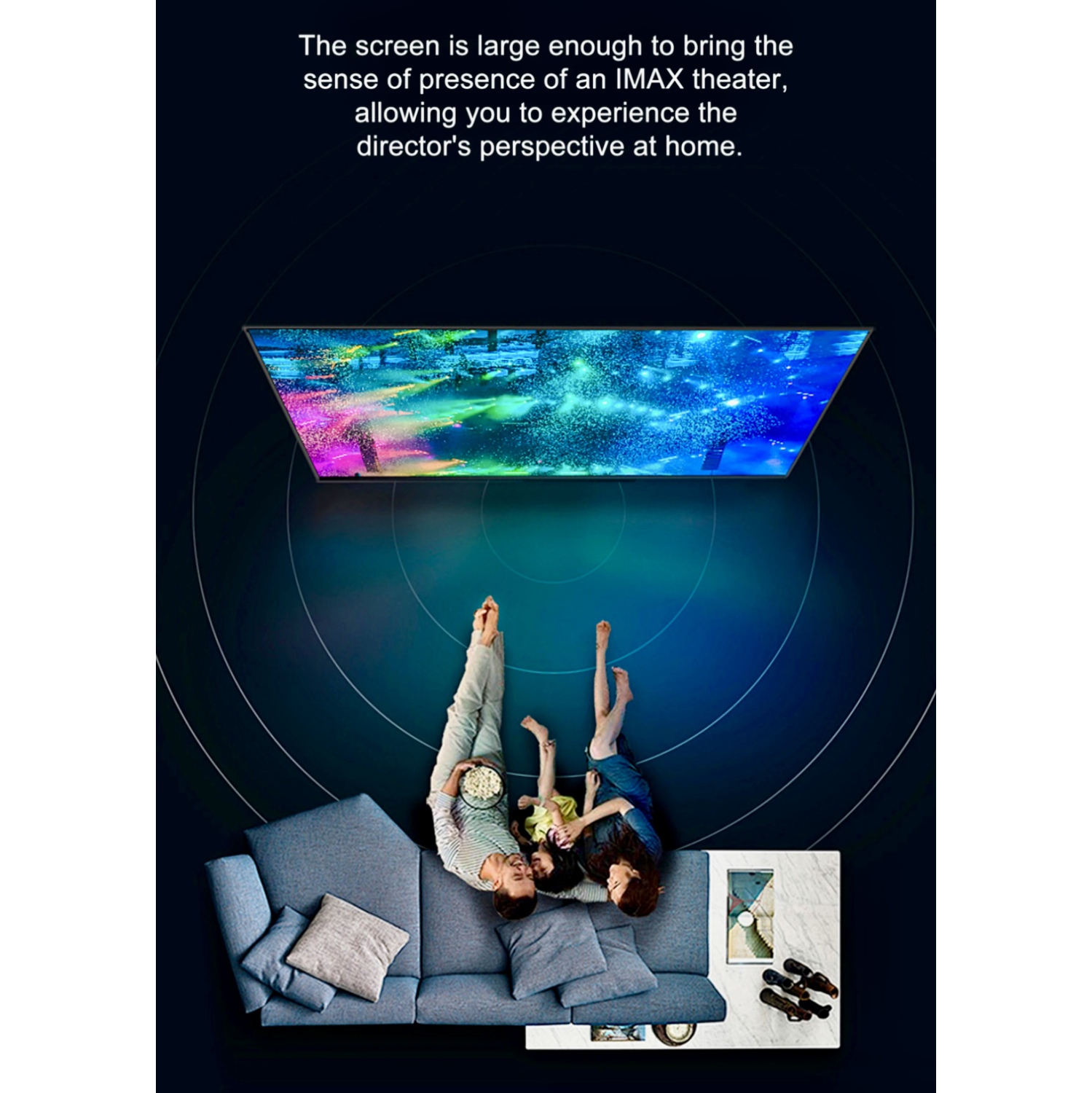 TUTT T12 Pro 4K Gaming Projector Home Theatre Wifi & Bluetooth, 600ANSI Native Auto Focus Home Theater Smart Project Up to 150” Premium Accessories