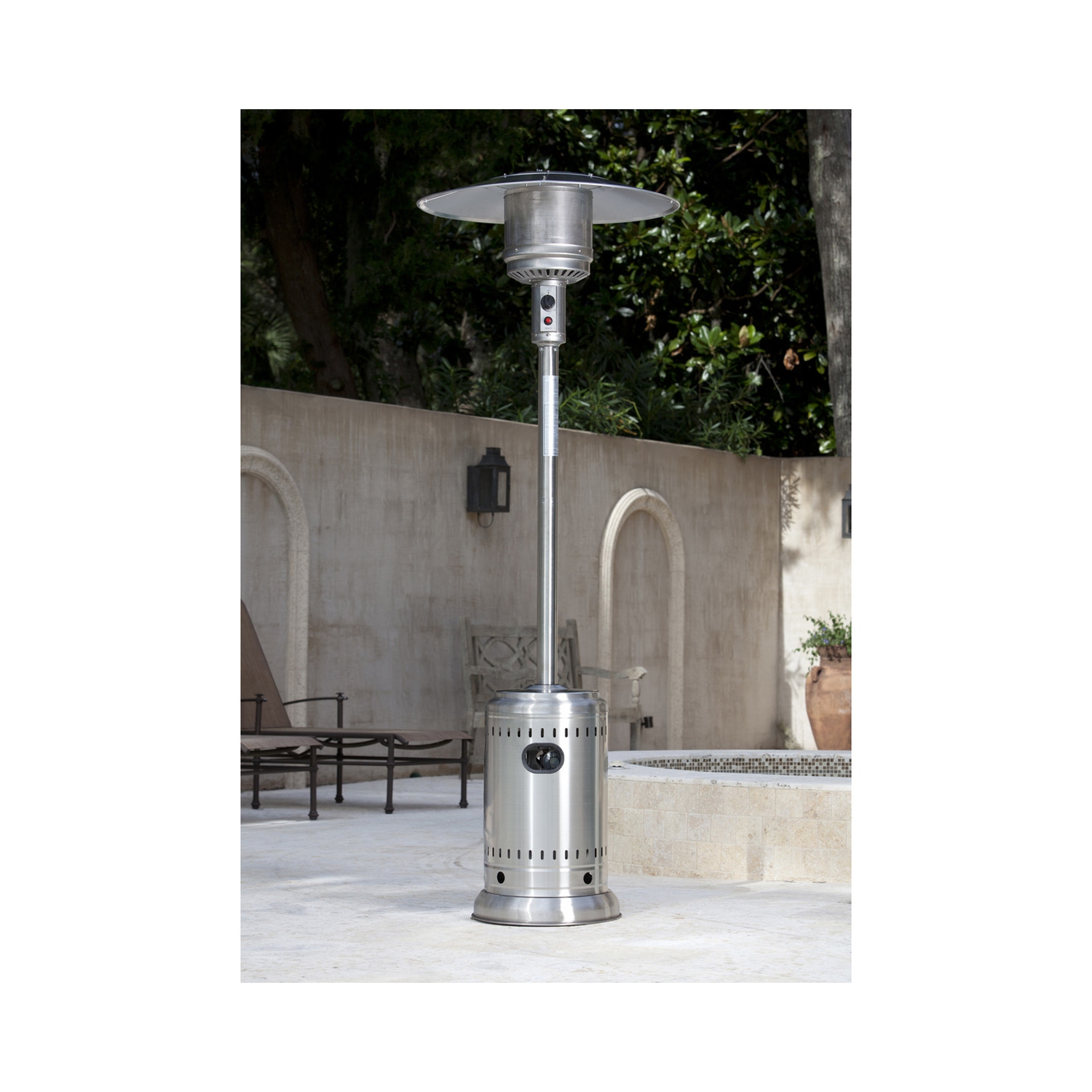 Vulcan Patio Heater with Full Length Cover