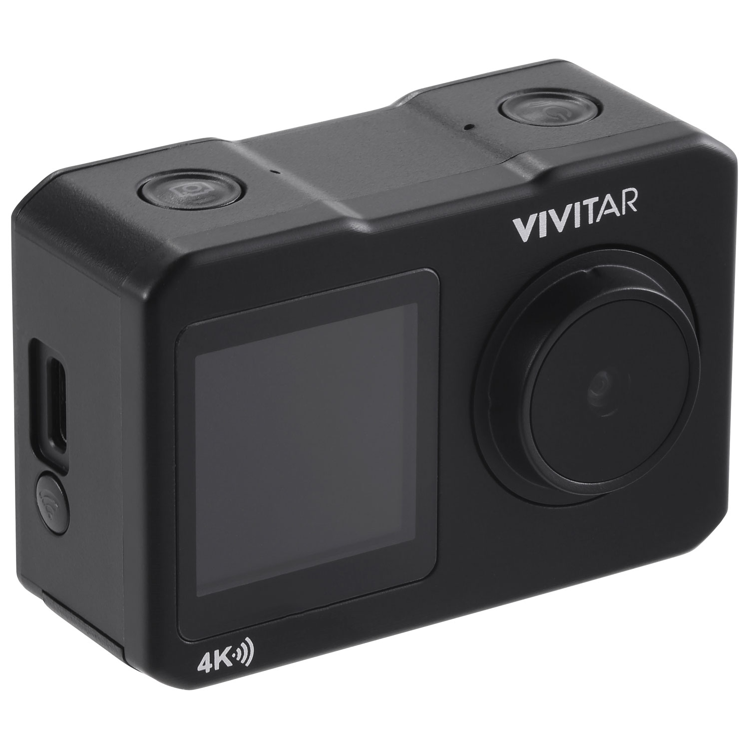 Vivitar Waterproof 4K Sports & Helmet Streaming Camera Content Creator Kit - Only at Best Buy