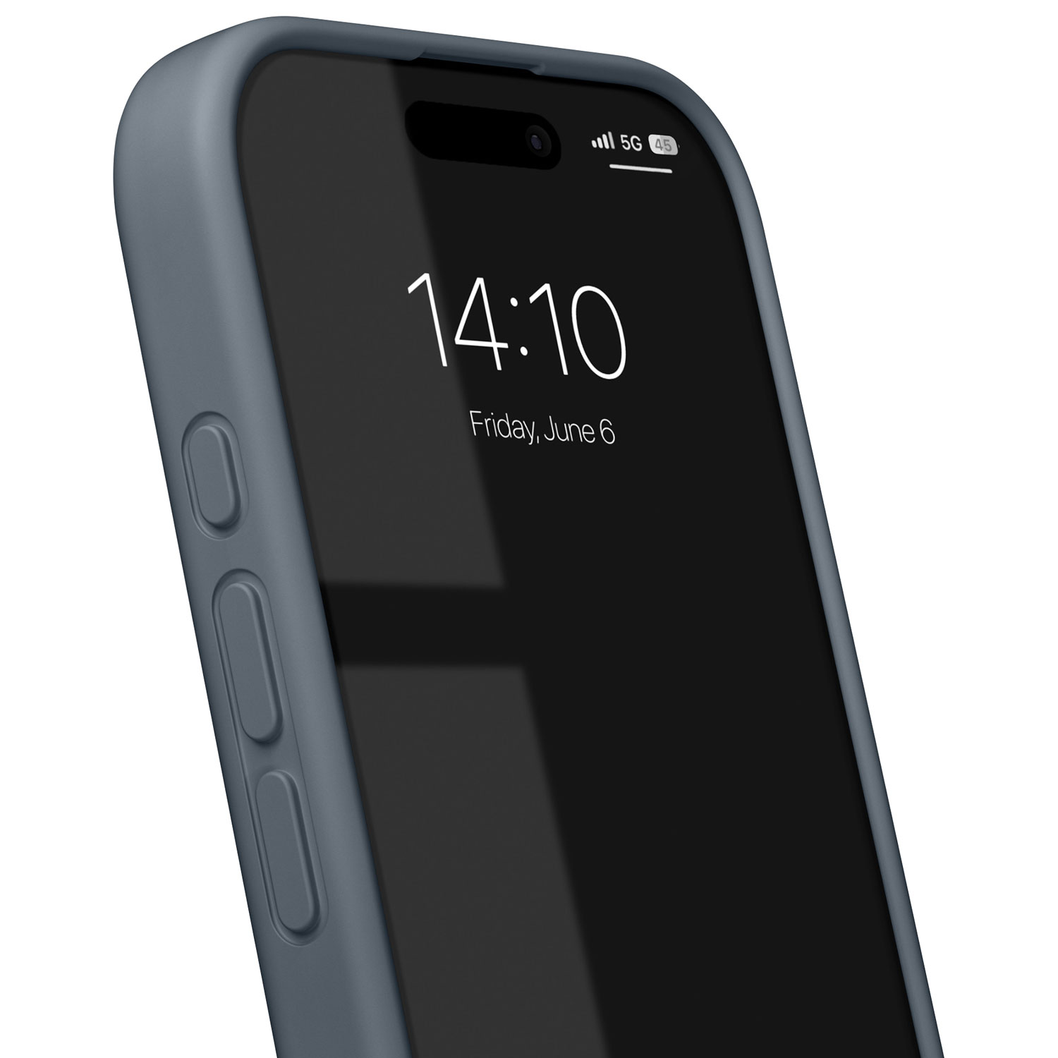 Ideal Of Sweden Silicone Fitted Soft Shell Case with MagSafe for iPhone 16 - Midnight Blue