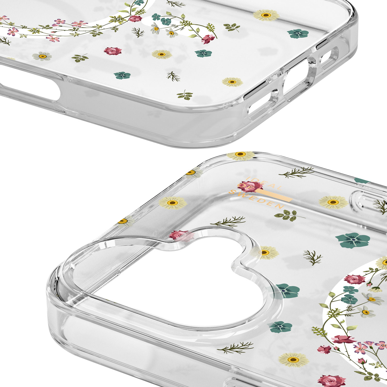Ideal Of Sweden Fitted Hard Shell Case with MagSafe for iPhone 16 - Petite Floral