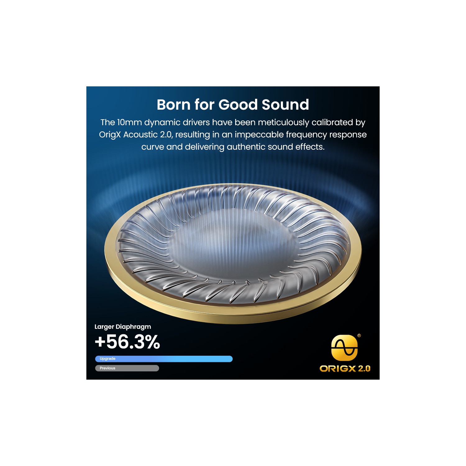 TOZO T12 Tonal Dots Wireless Earbuds In-Ear Noise Cancelling-Red