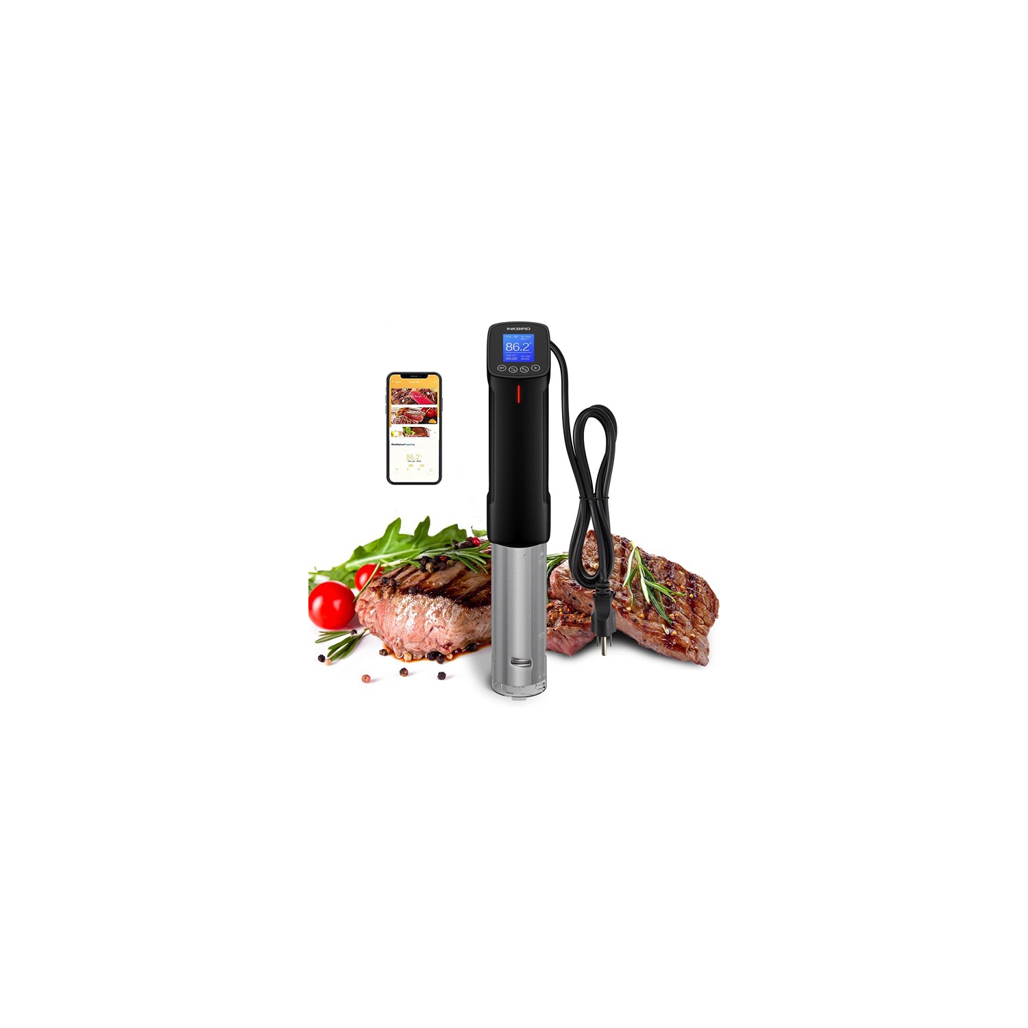 Inkbird ‎6 x 6 x 41 cm WiFi Sous Vide Cookers Blue