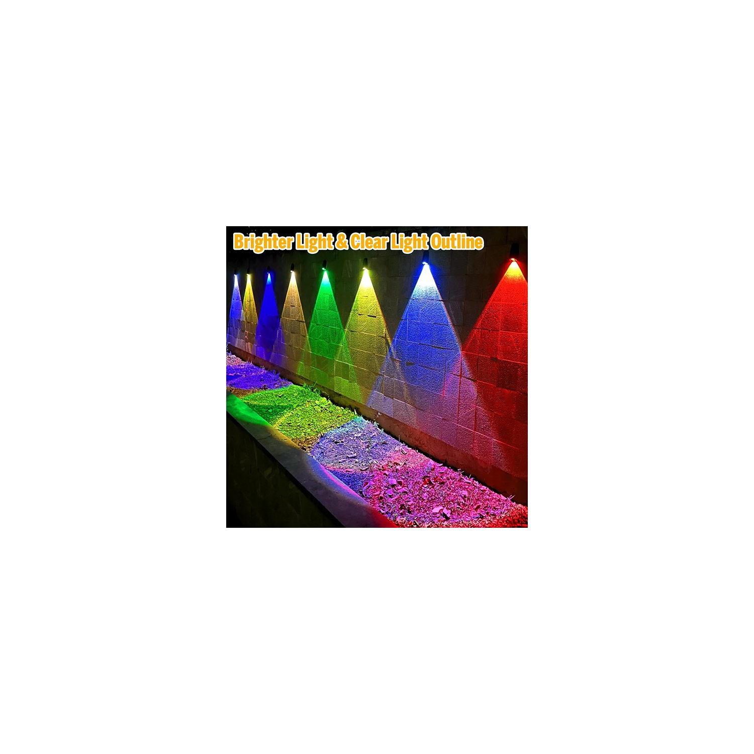 Artcool Bright Deck Lights Solar Outdoor Waterproof 10 Pack