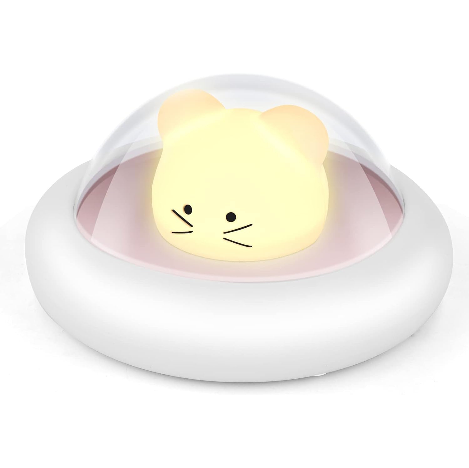 Veilleuse YOULIGHTS pour enfants avec 3 modes de changement de couleur, veilleuse rechargeable LED avec minuterie de 20 minutes et commande à