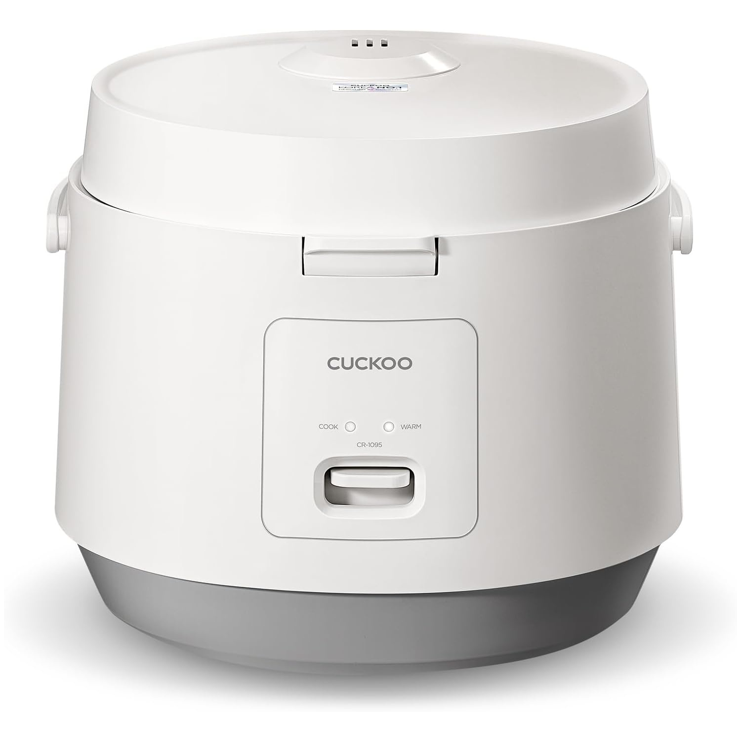 CUCKOO – CUCKOO CR-1095 10-Cup, cuiseur à riz de base et réchaud avec récipient interne antiadhésif, commutateur de pression