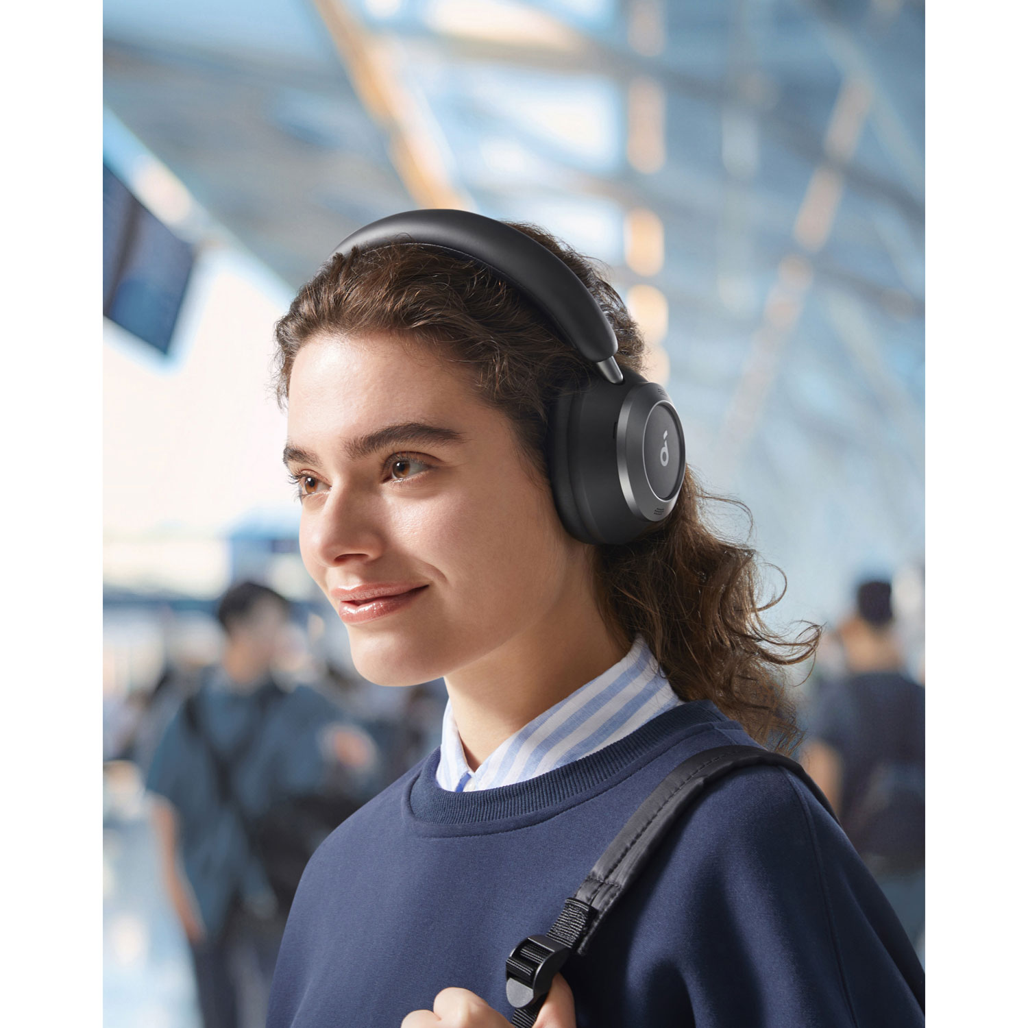 Soundcore by Anker Space One Pro Over-Ear Noise Cancelling Headphones - Jet Black