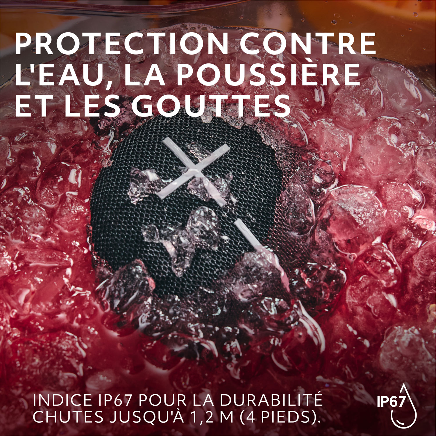 Ultimate Ears MINIROLL Waterproof Bluetooth Wireless Mini Portable Speaker - Gentle Black